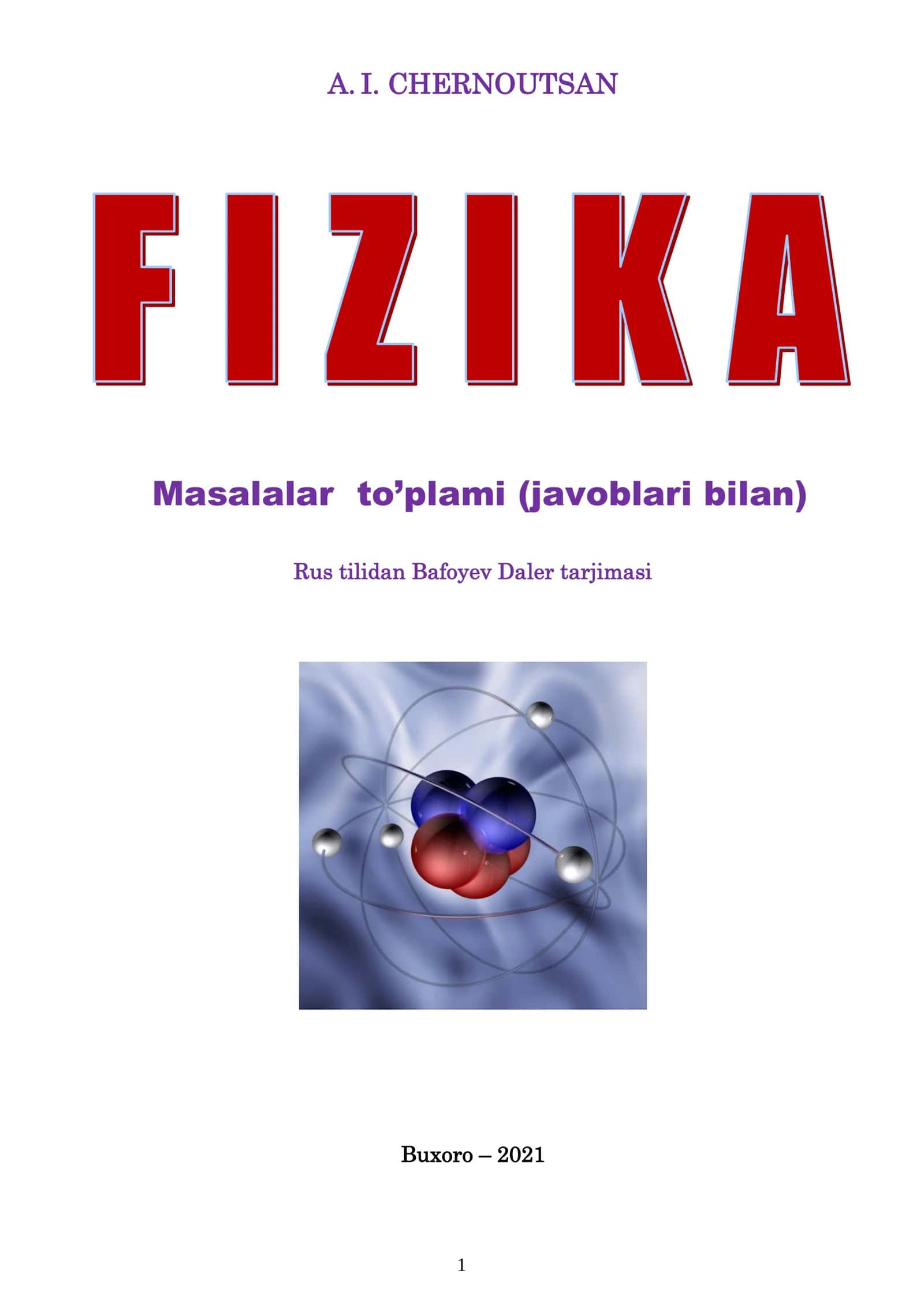 Fizika Masalalar to’plami (javoblari bilan)