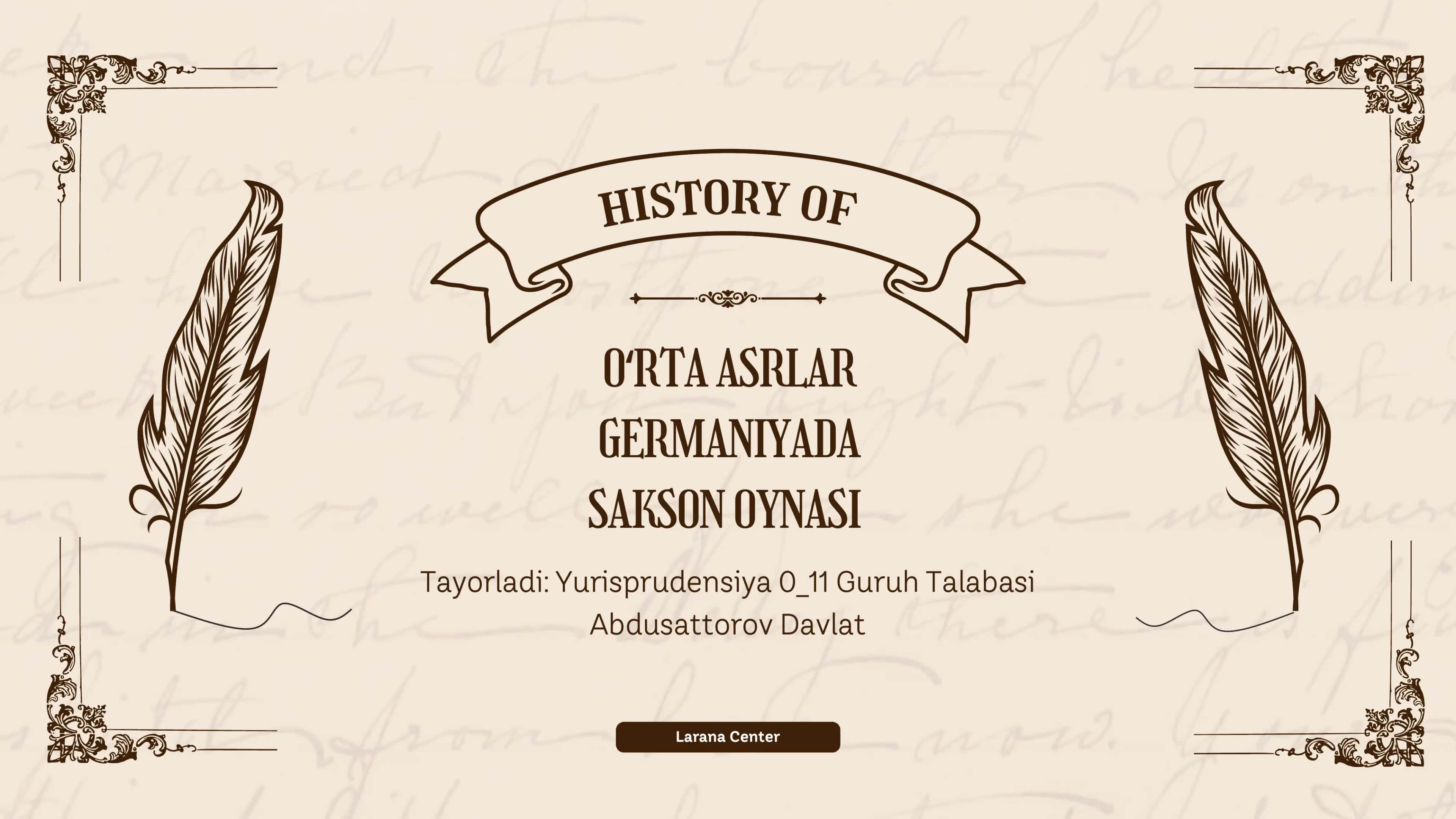 Sakson oynasi