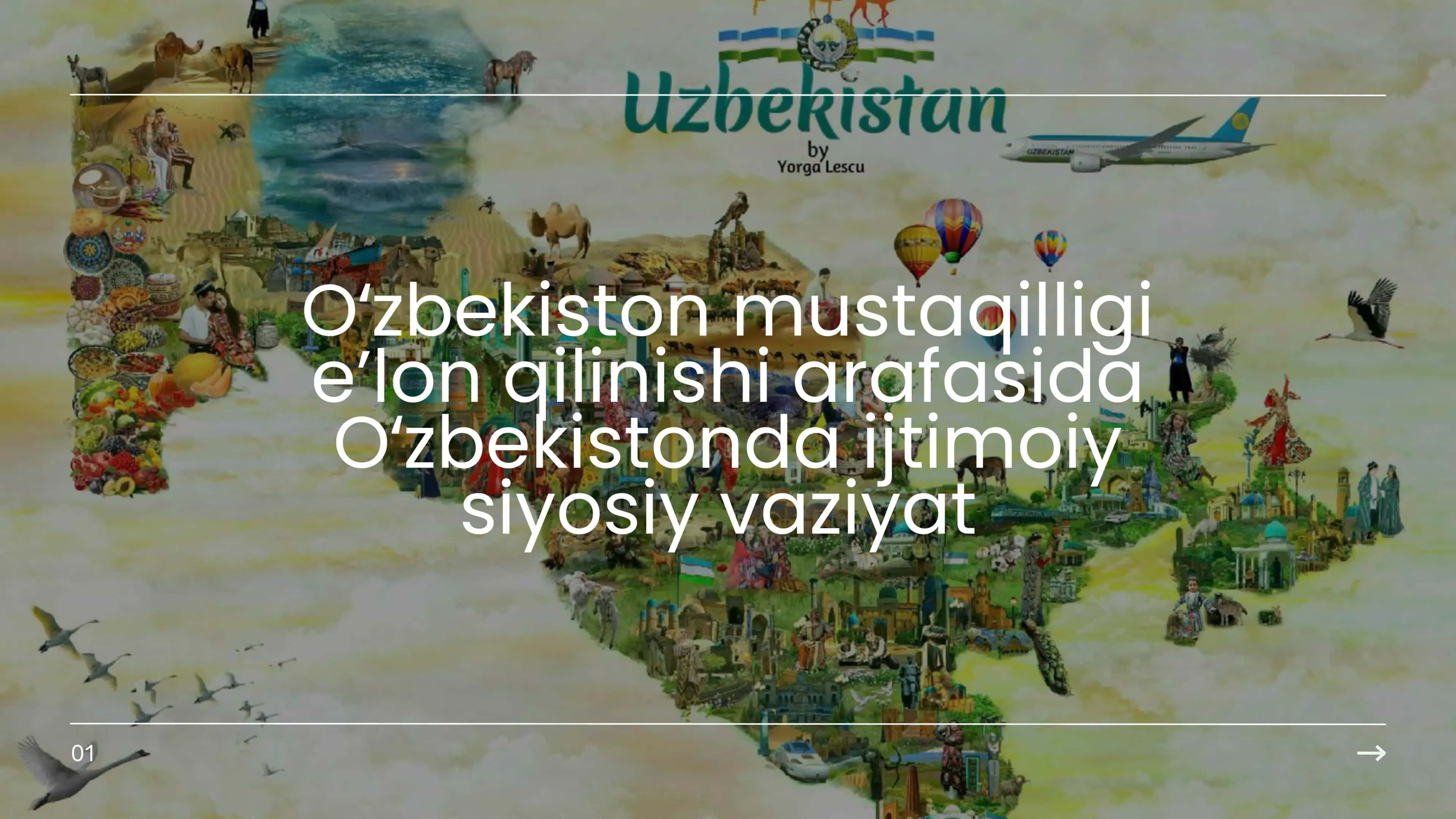 O'ZBEK ISHI FOJEASI