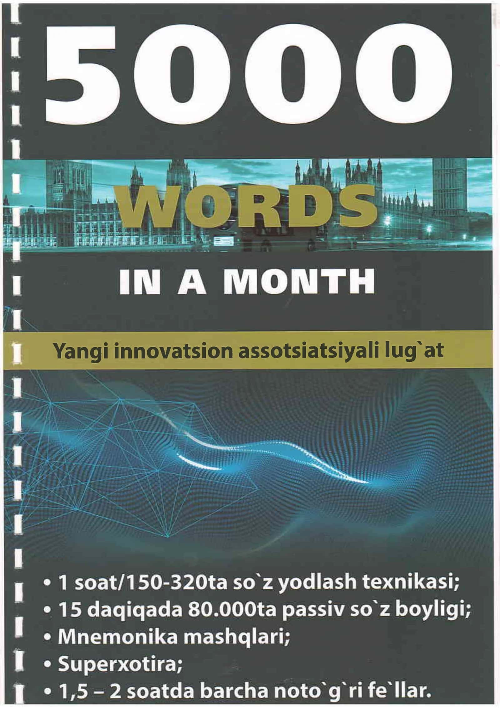 5000 WORDS In a month - Yangi innovatsion assotsiatsiyali lug'at
