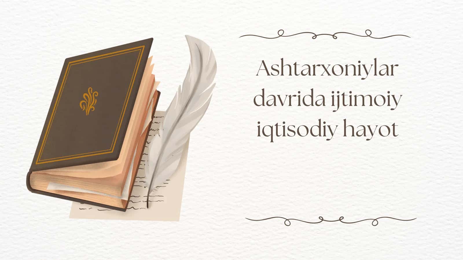 Ashtarxoniylar davrida ijtimoiy iqtisodiy hayot