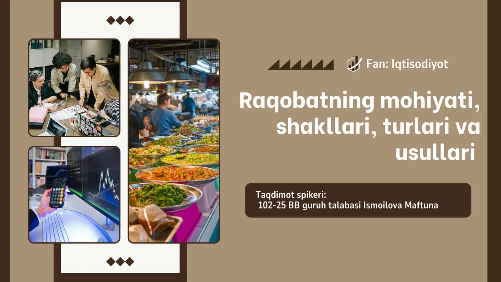Raqobatning mohiyati, shakllari, turlari va usullari