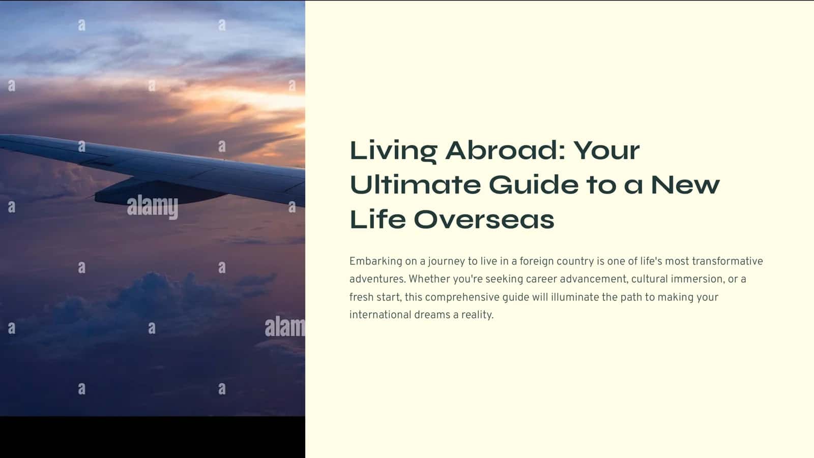 Living Abroad: Your Ultimate Guide to a New Life Overseas
