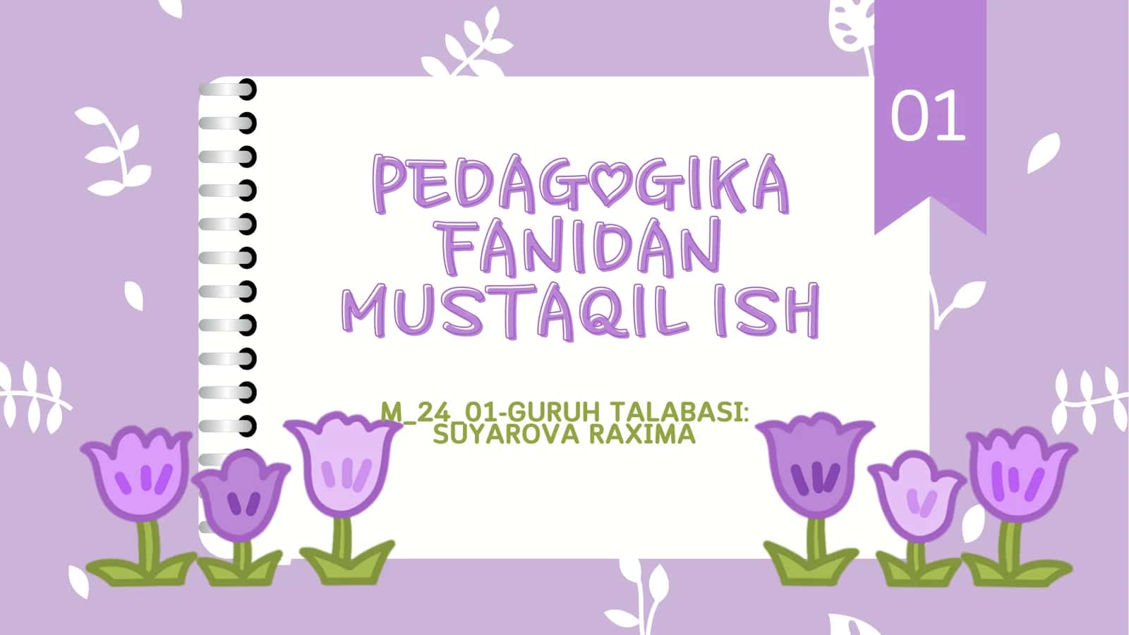 M_24_01-GURUH TALABASI