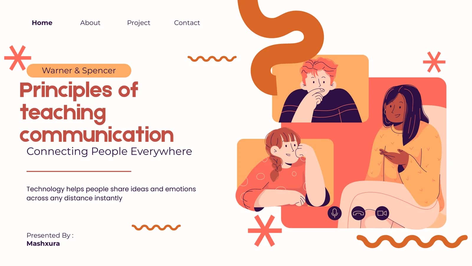 Principles of teaching communication