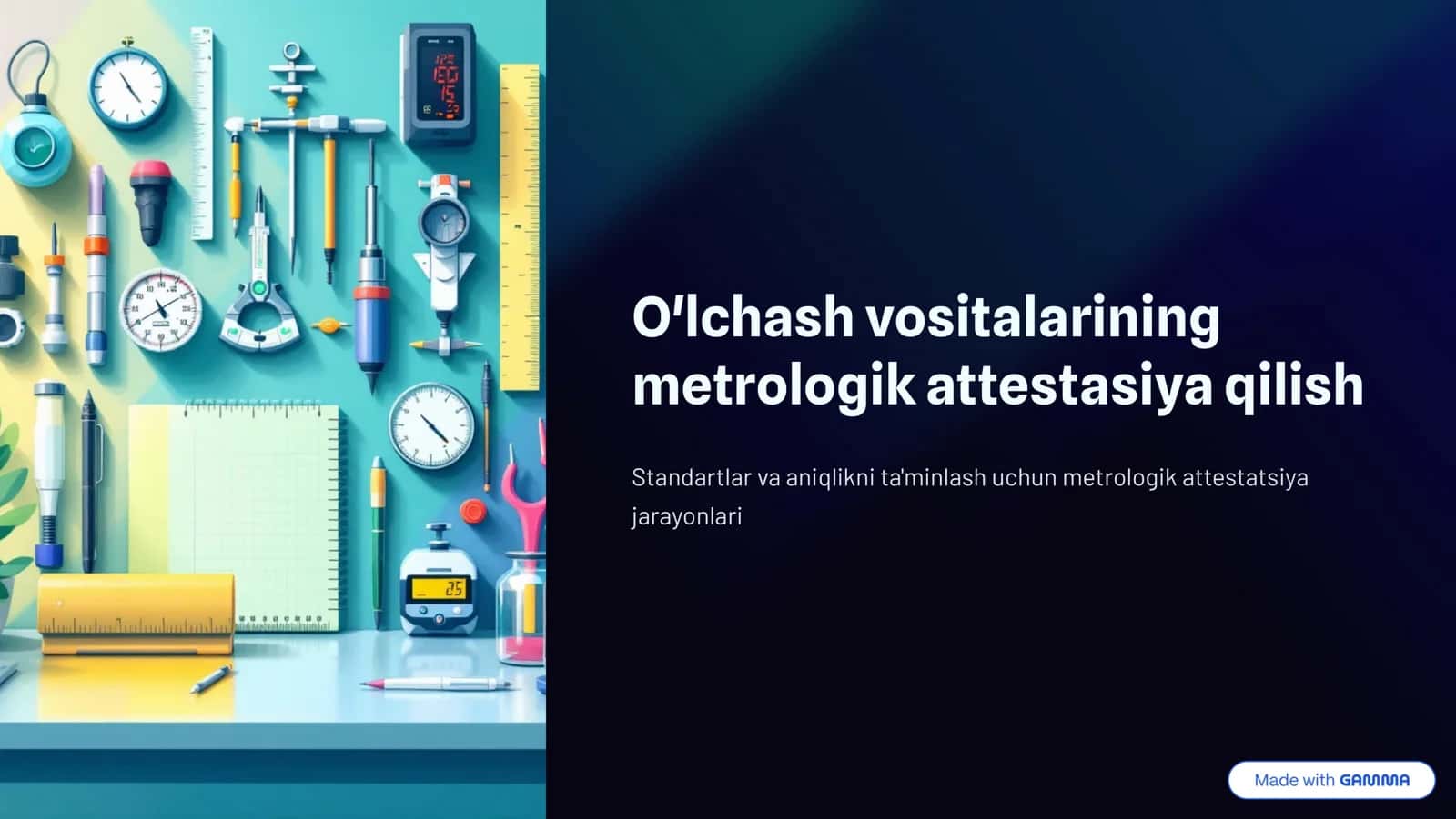 Metrologik attestatsiya qilish