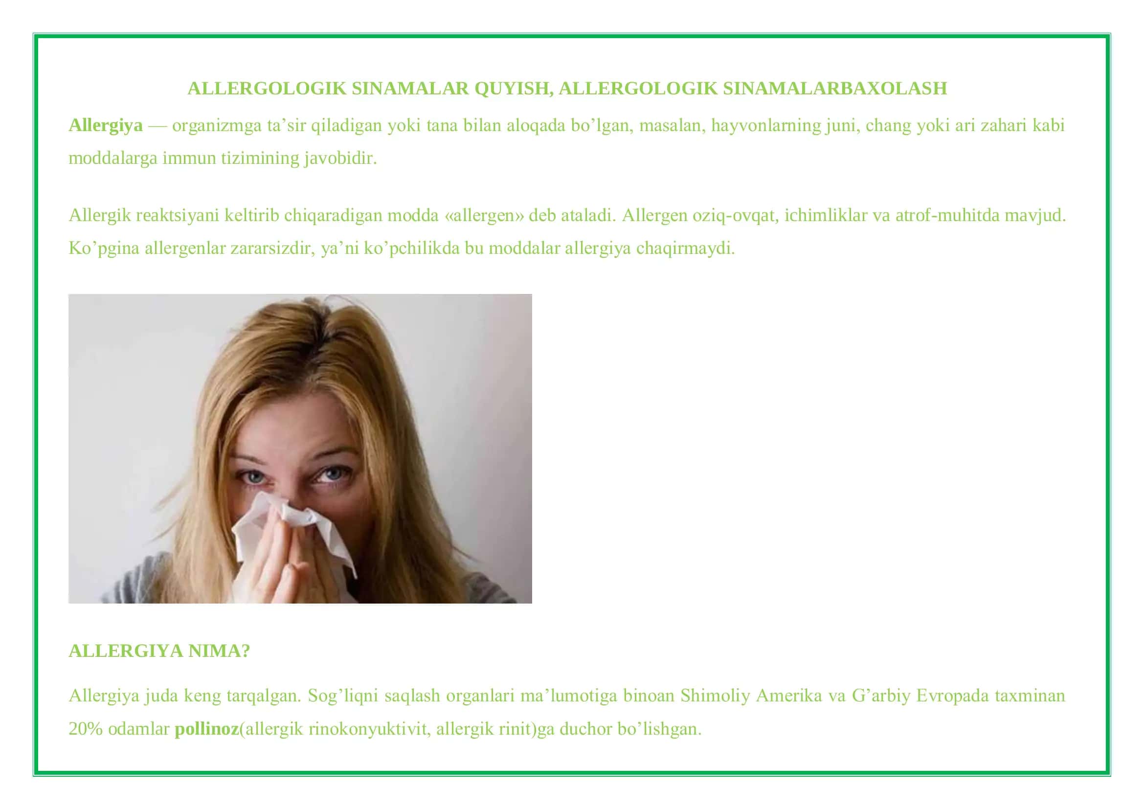 Allergiya
