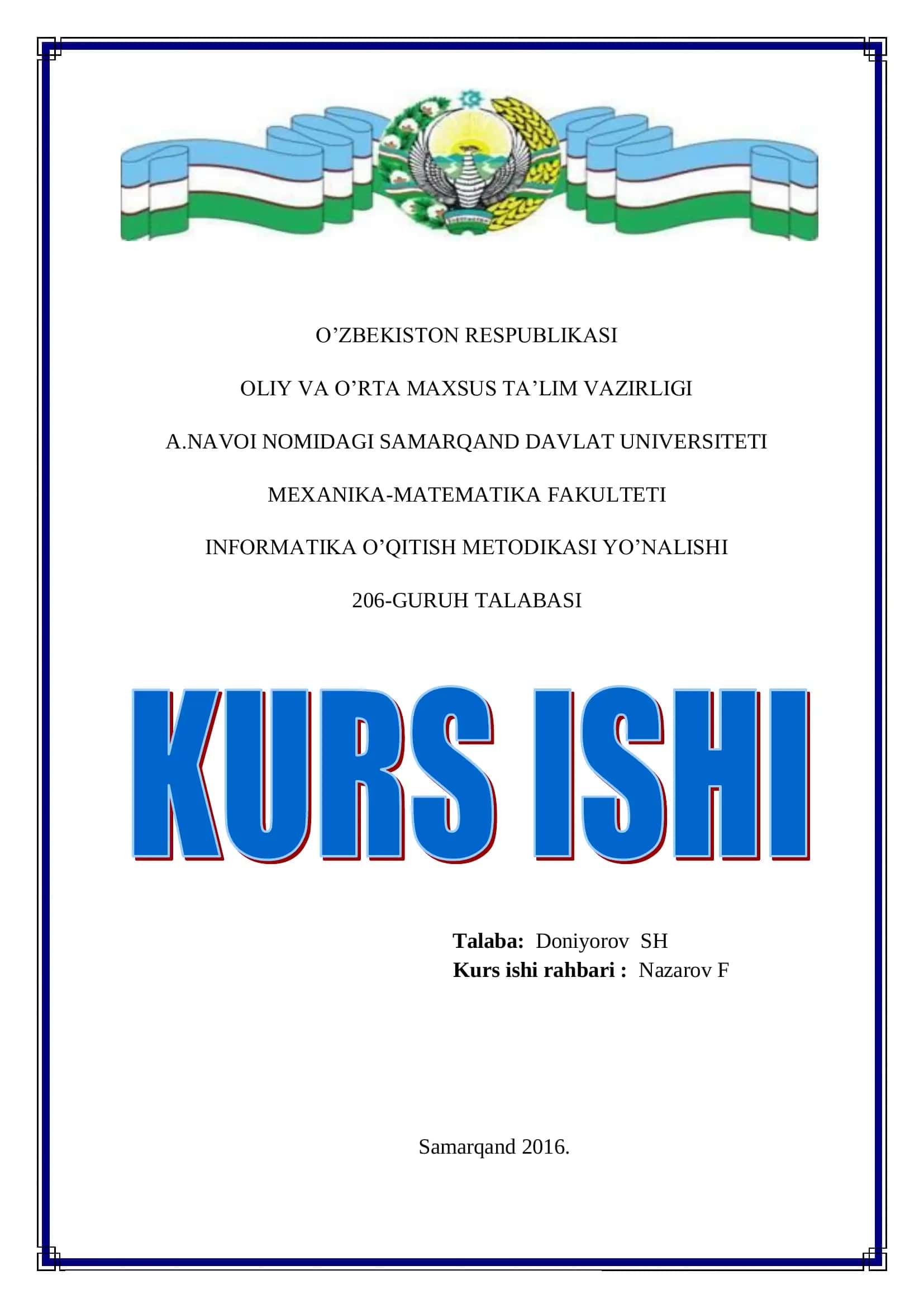 C++ tilida malumotlar ombori bilan ishlash