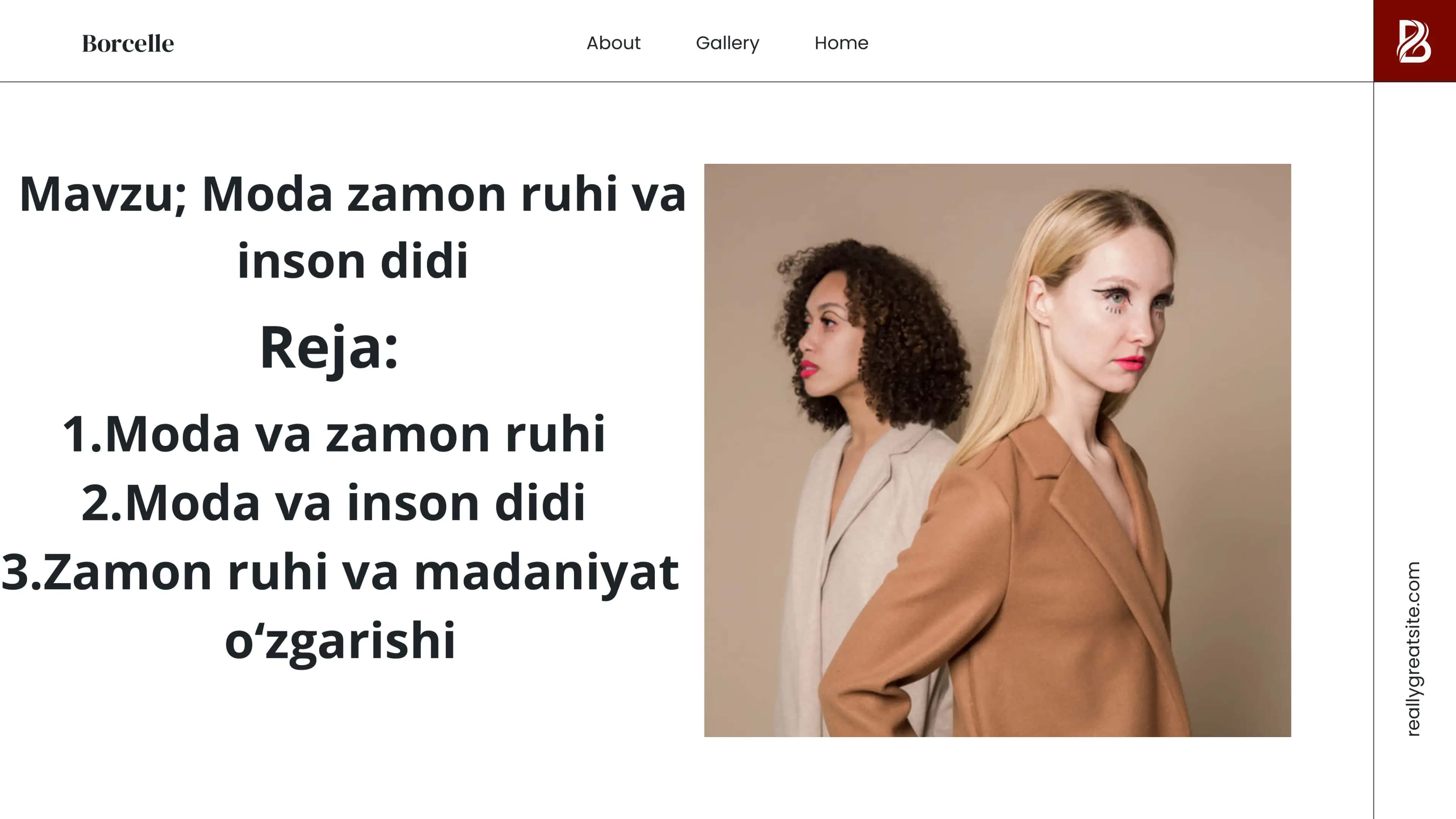Moda va zamon ruhi