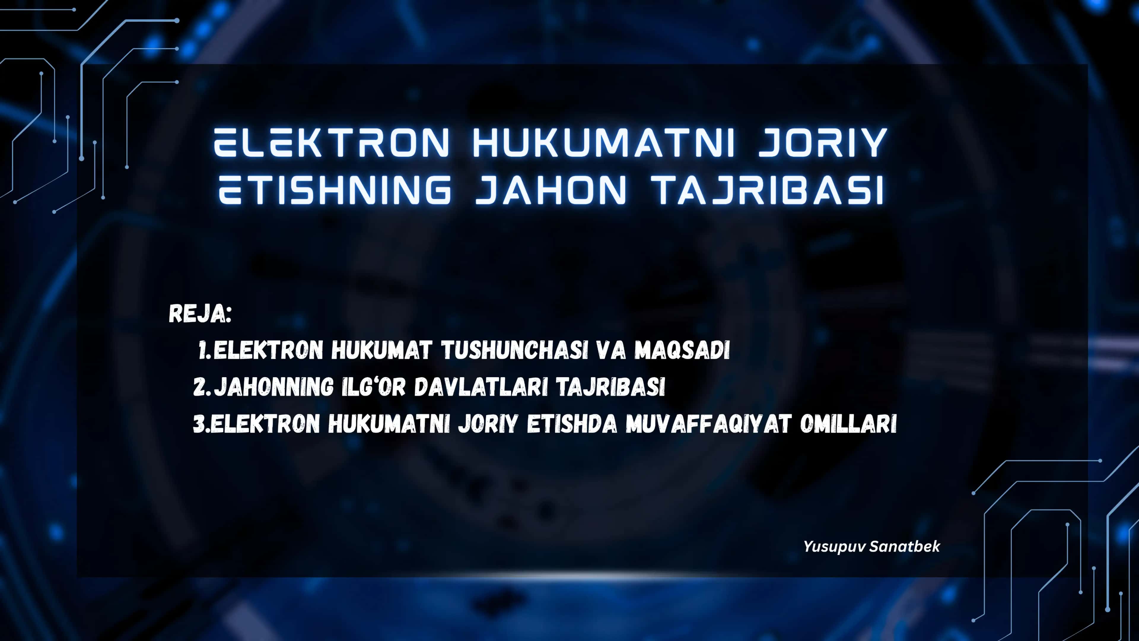 Axborot texnologiyalari