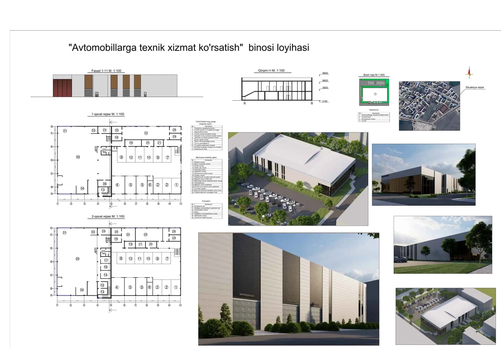 Avtomobillarga texnik xizmat ko'rsatish binosi loyihasi.pdf