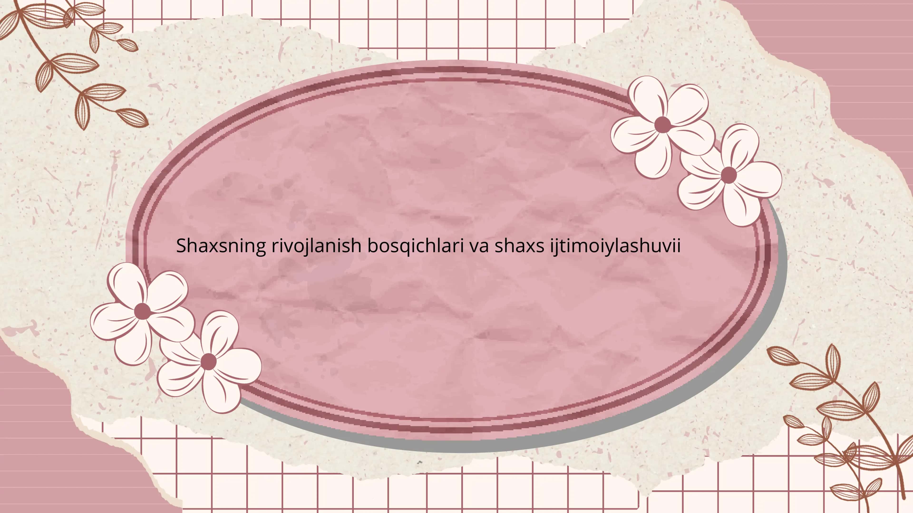 Shaxsiy rivojlanish