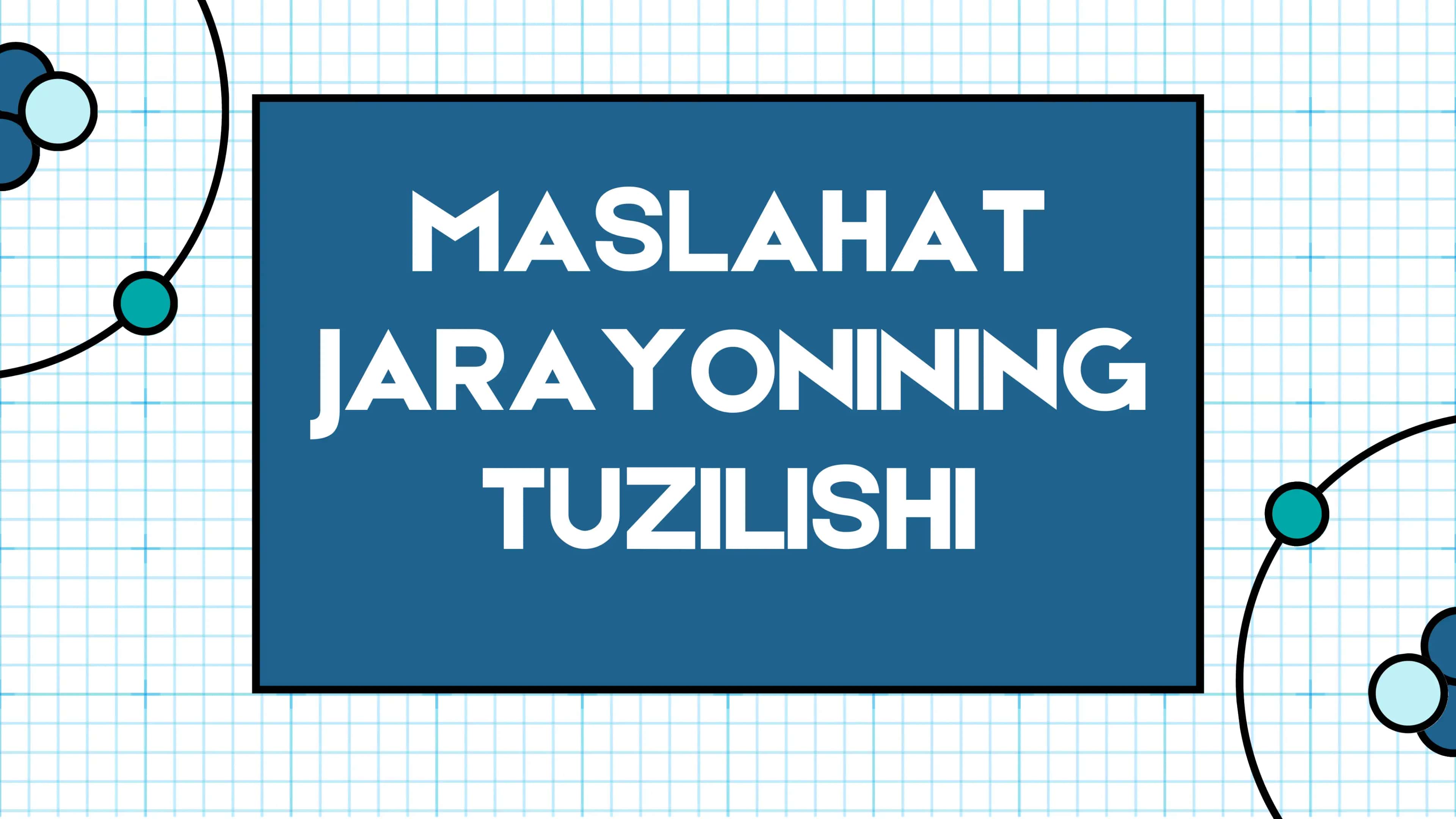 MASLAHAT JARAYONI