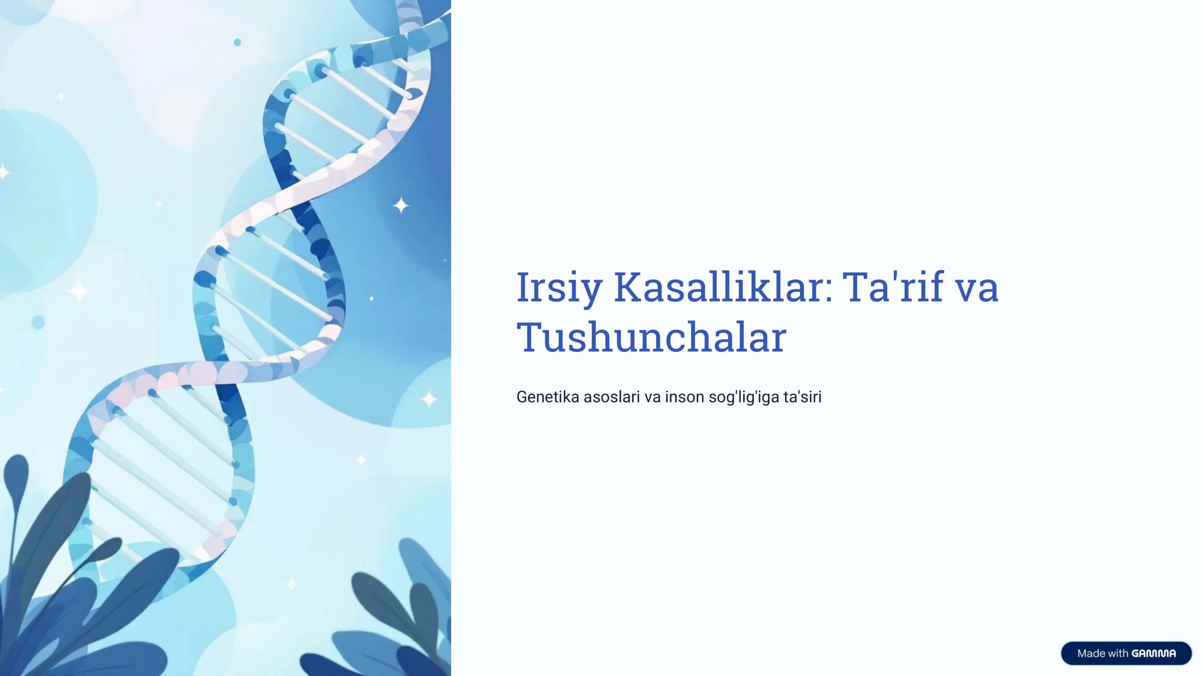 irsiy kassaliklar