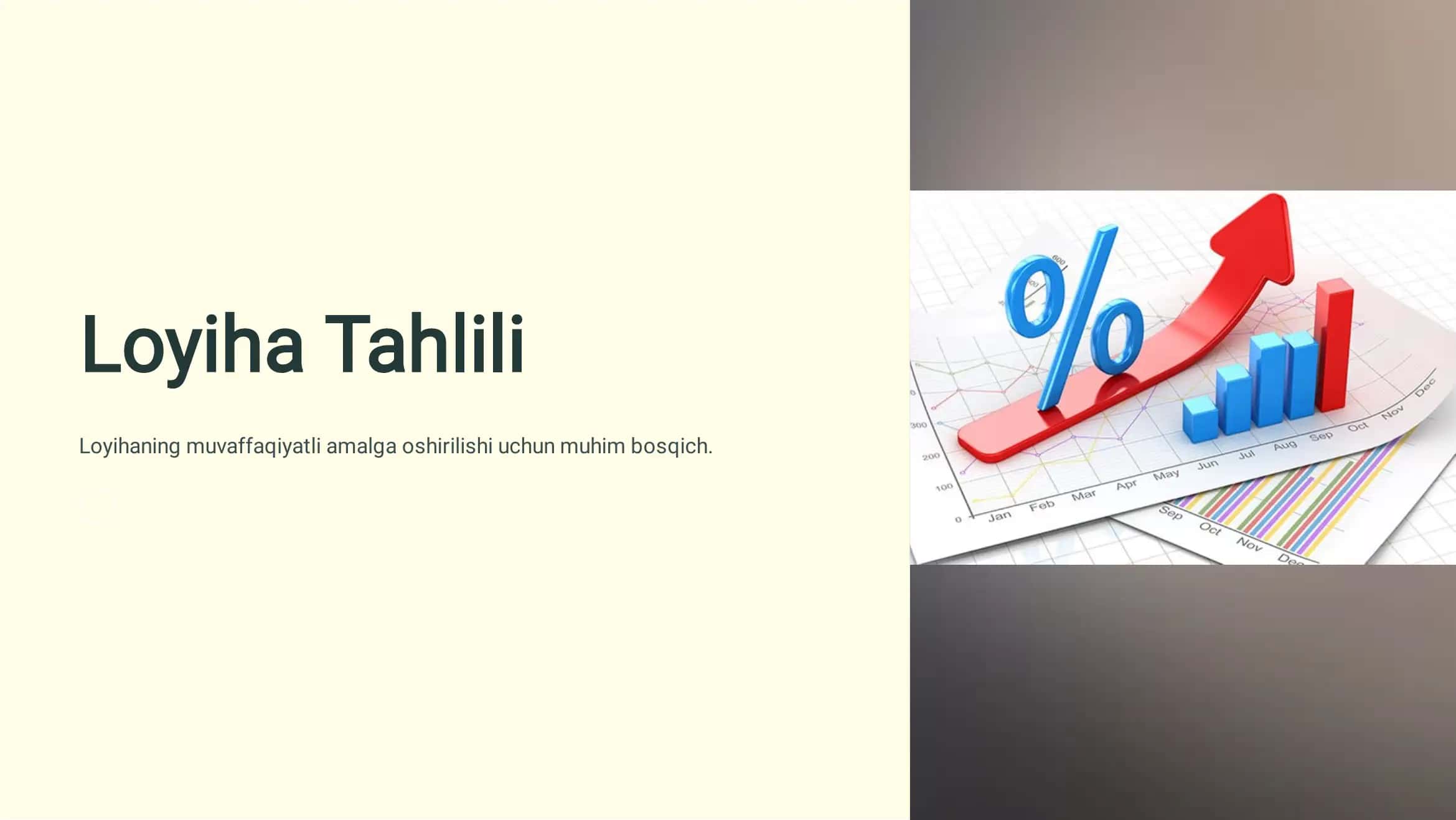 Loyiha Tahlili