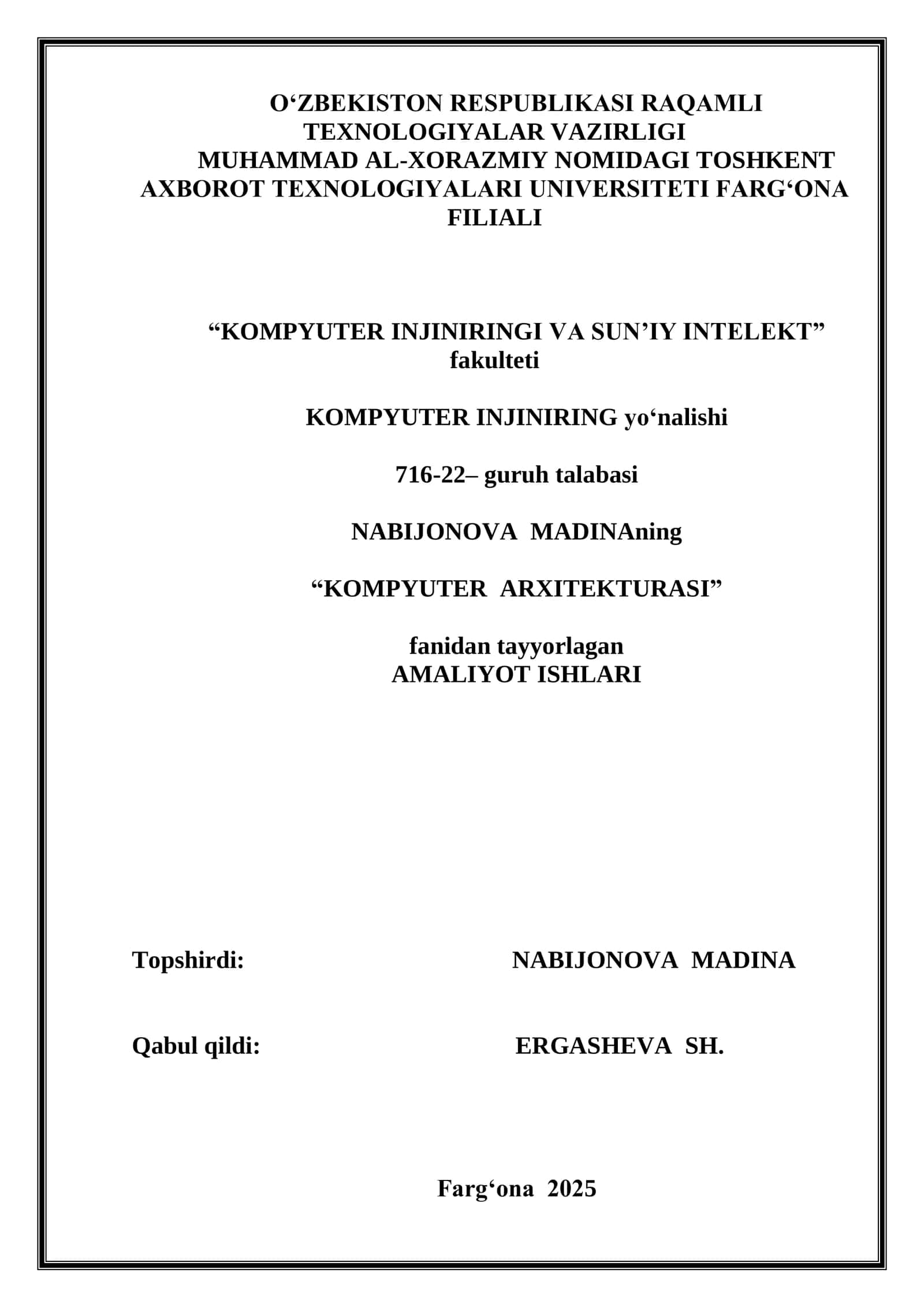 KOMPYUTERDA ‘’DISPETCHER ZADACHA ‘’(TASK MANAGER) OYNASINI OCHISH UCHUN QUYIDAGI TUGMALAR KOMBONATSIYALARIDAN FOYDALANILADI