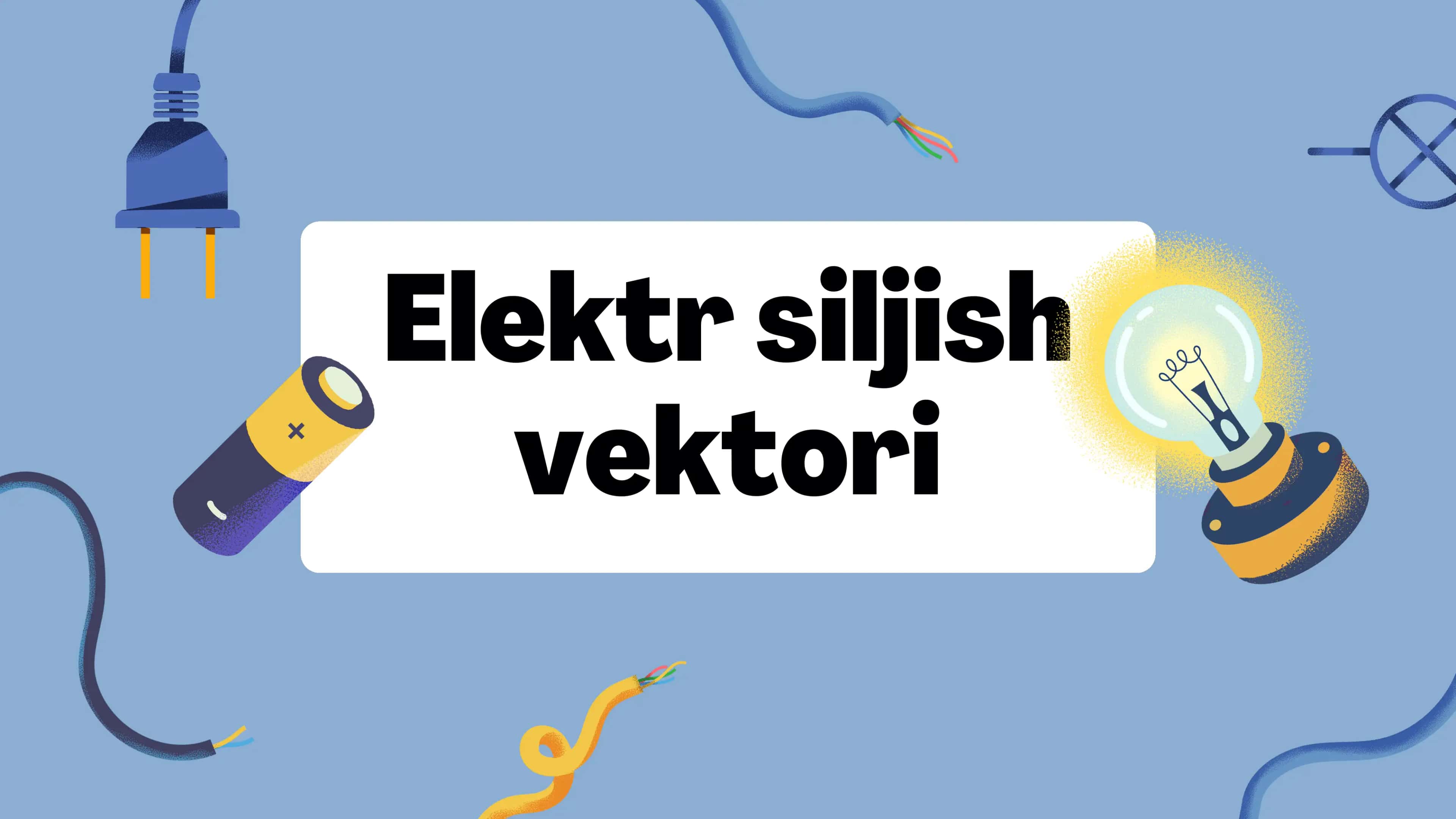Elektr siljish vektori
