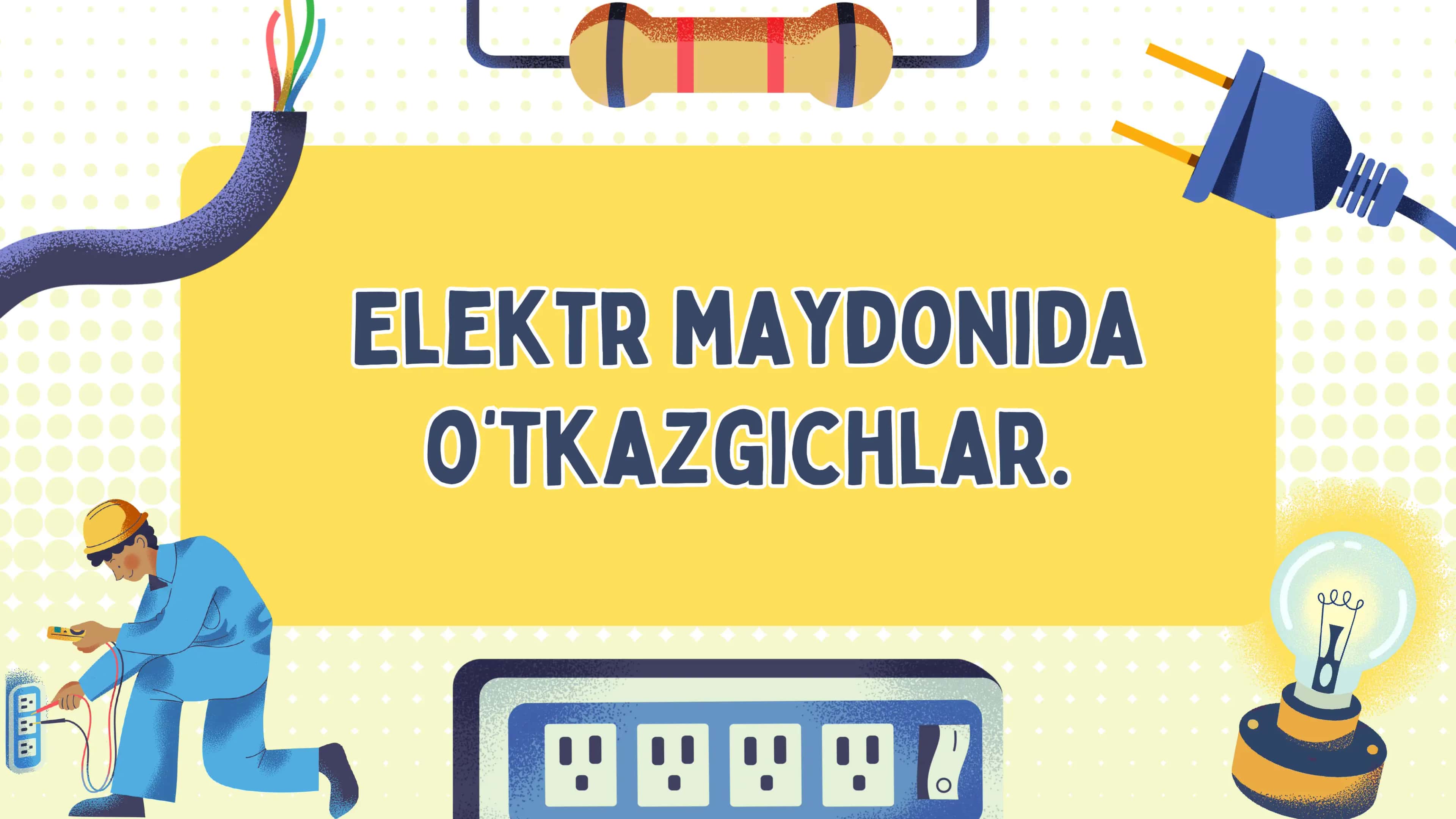 Elektr maydon
