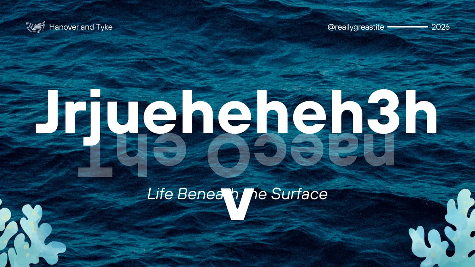 Life Beneath the Surface