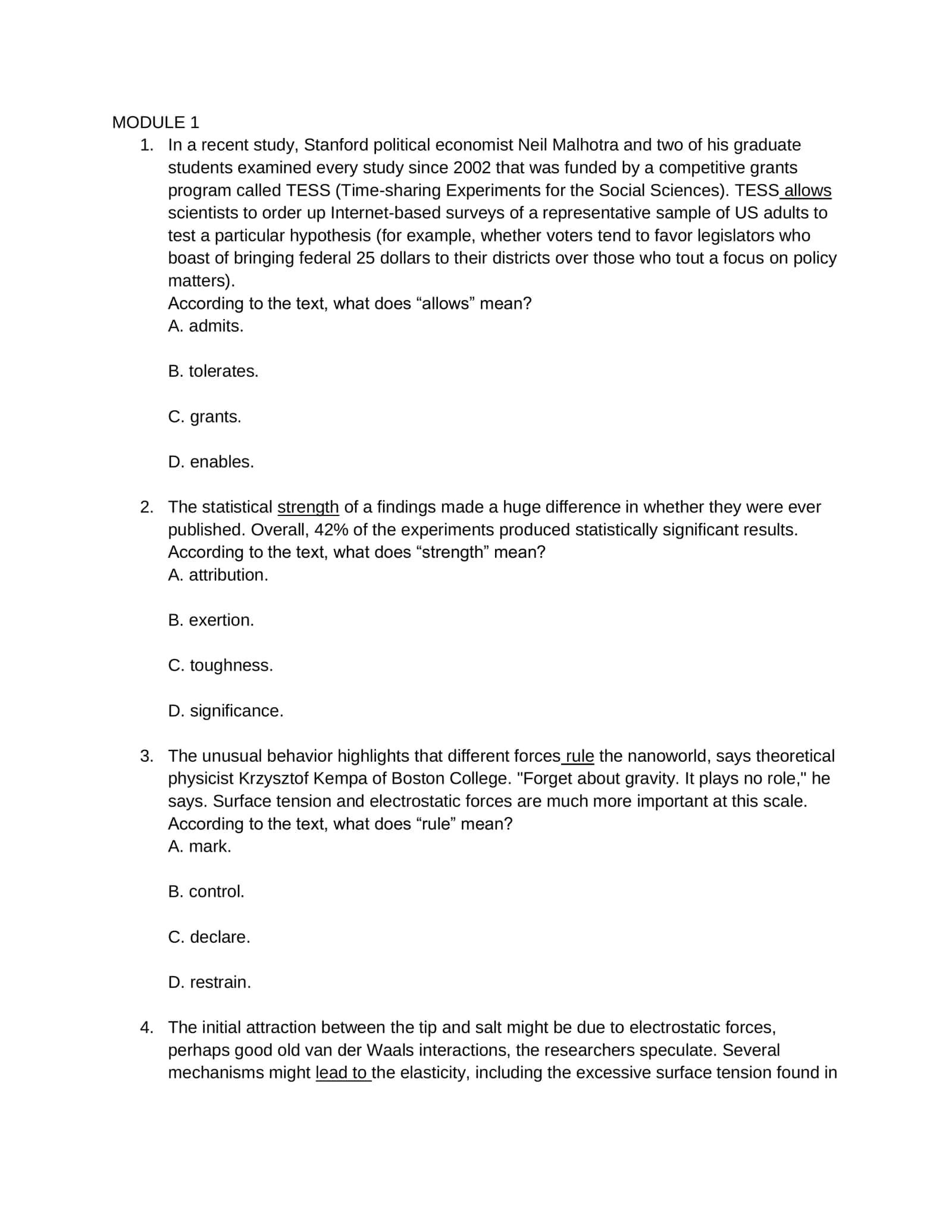 TESS (Time-sharing Experiments for the Social Sciences)