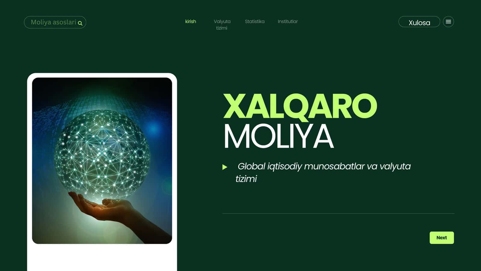 Xalqaro Moliya 1