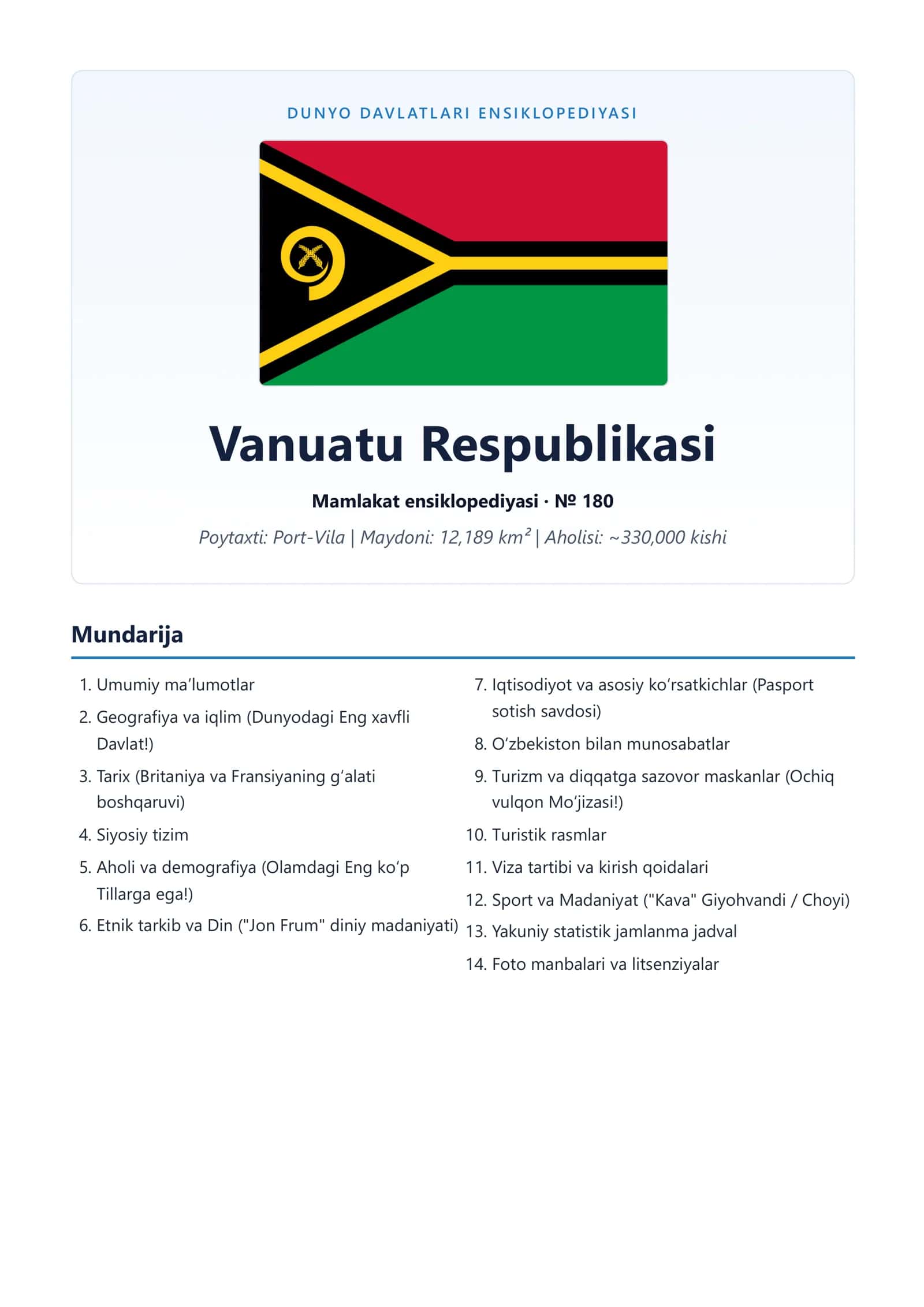 Vanuatu Respublikasi