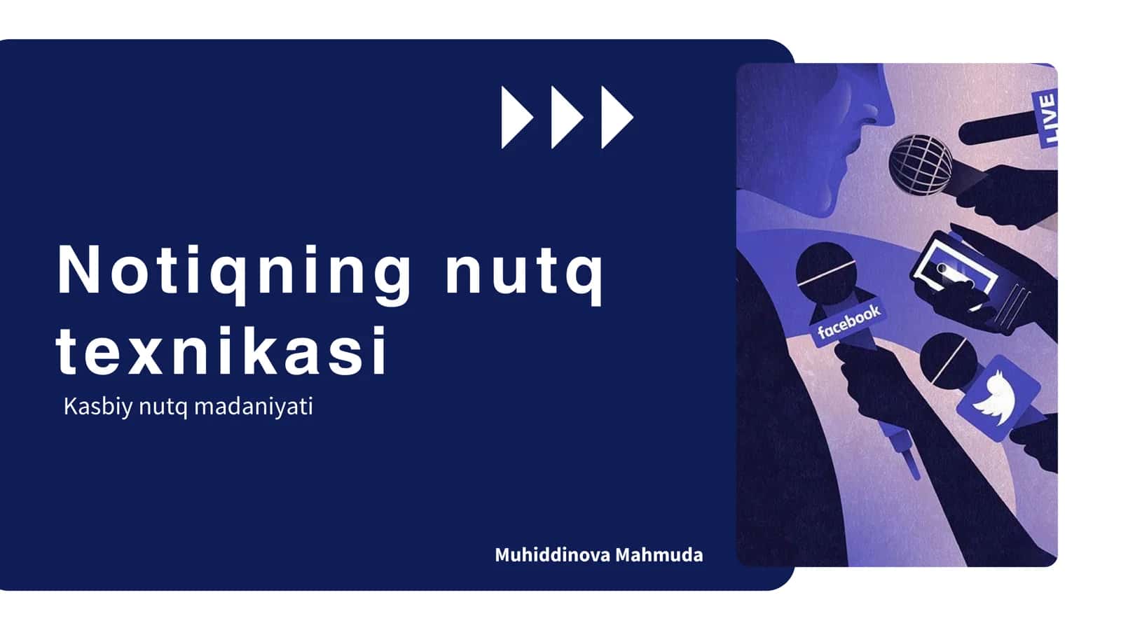 NUTQ TEXNIKASI