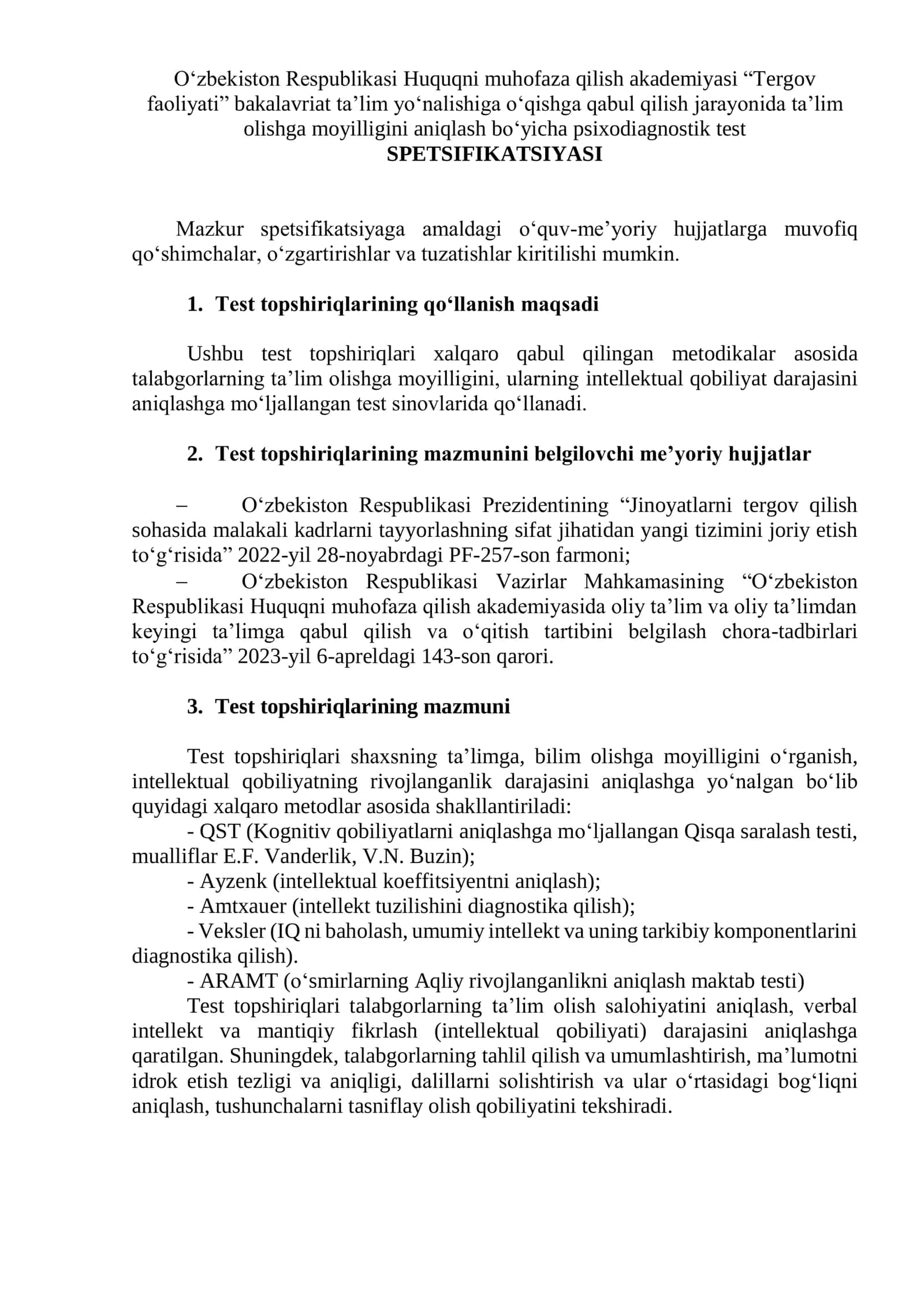 Psixodiagnostik Test
