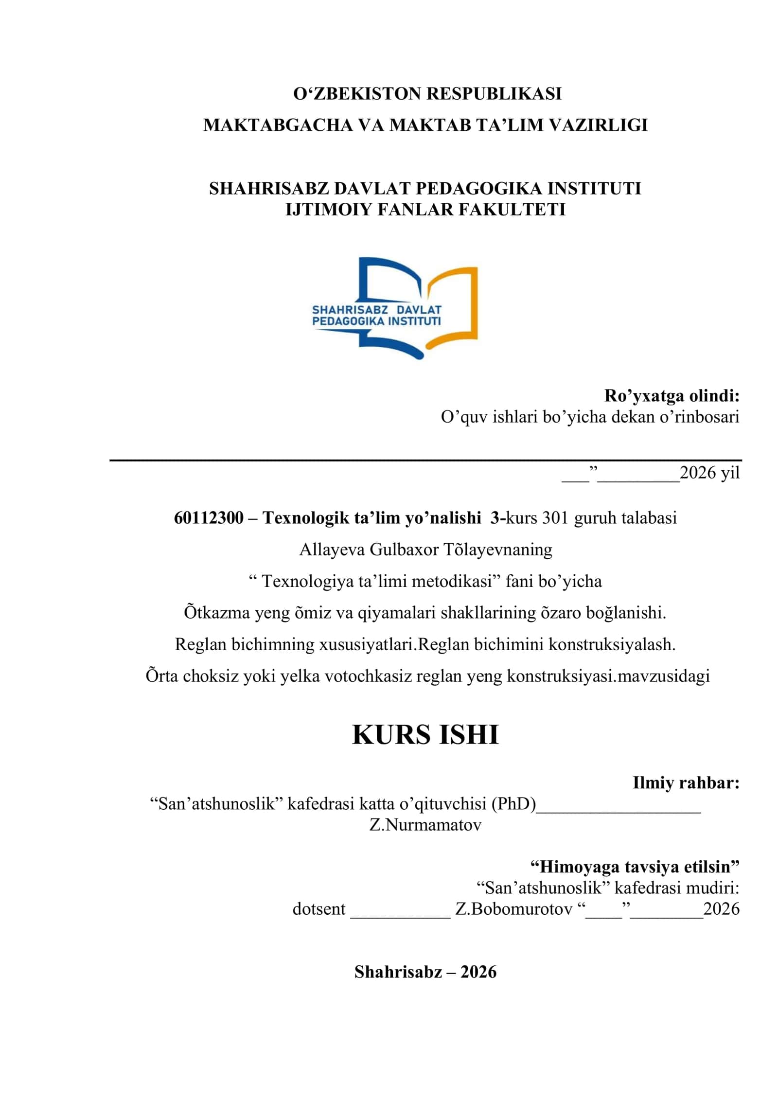 Reglan bichimi konstruksiyalash