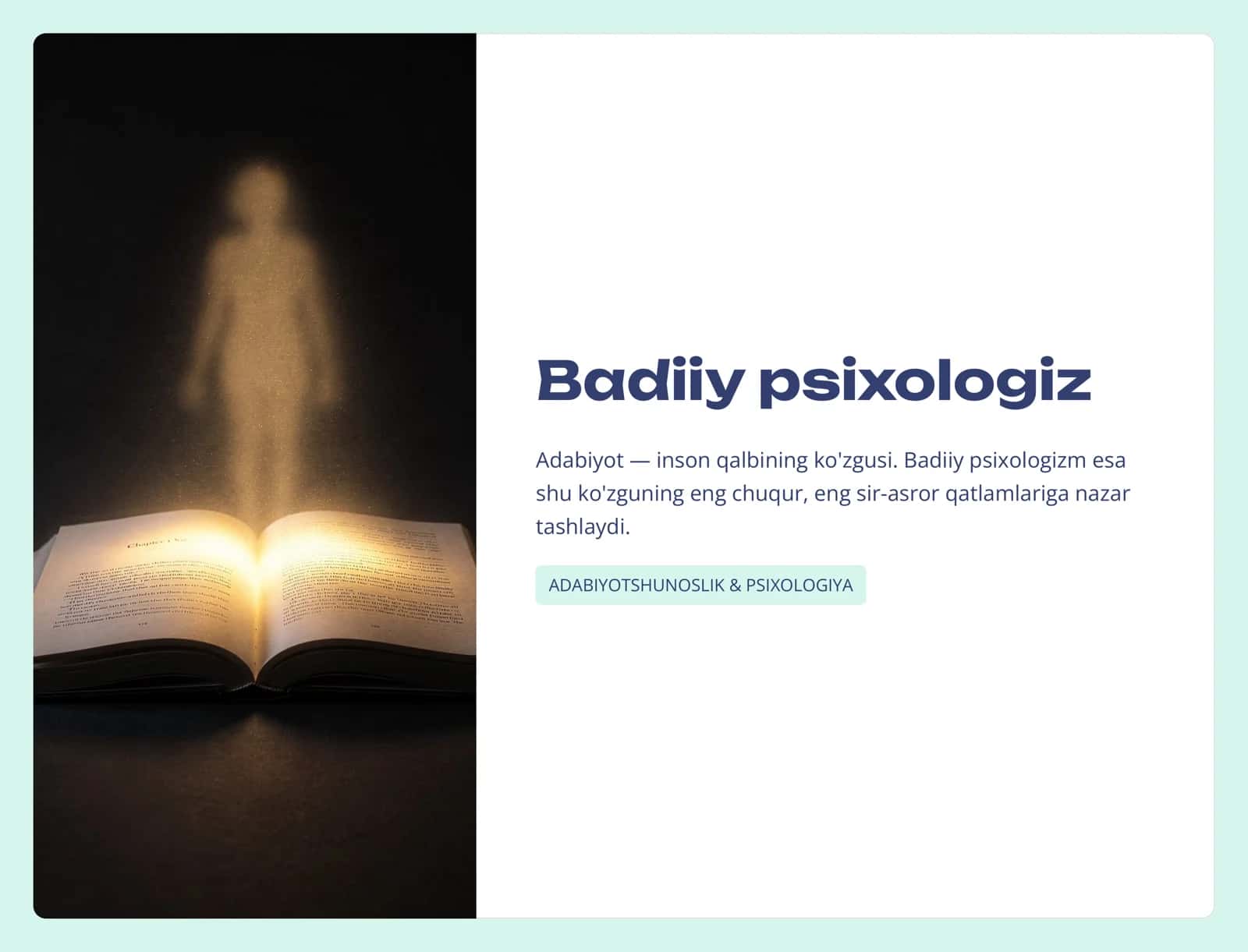 Badiiy Psixologizm