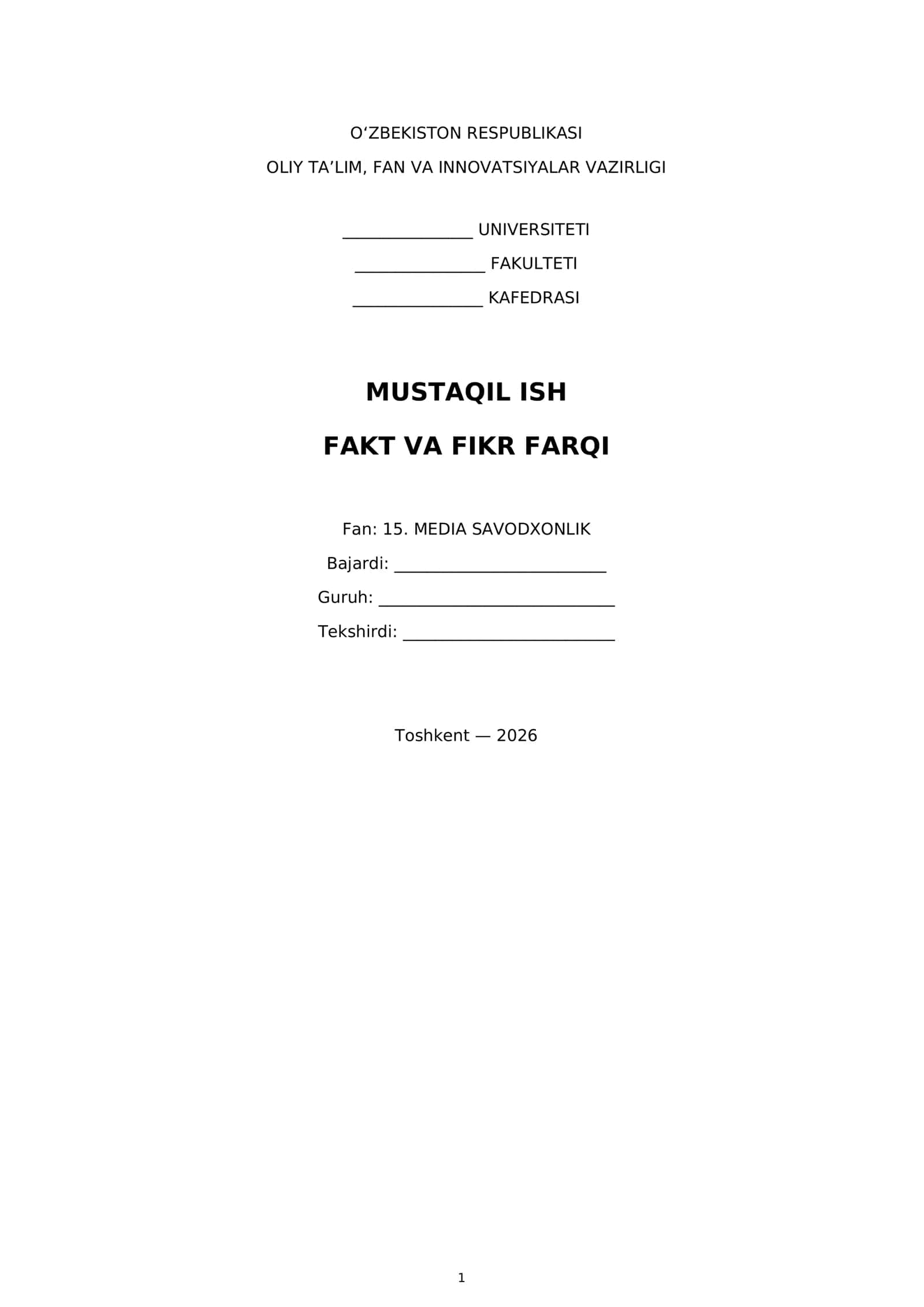 MAVZUNING NAZARIY ASOSLARI