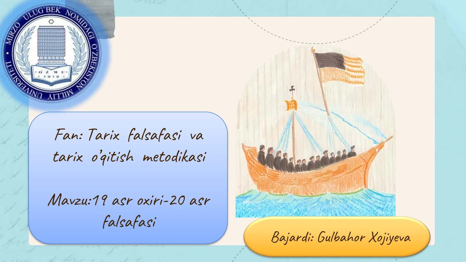 Falsafa rivojlanishi va asosiy yo'nalishlari
