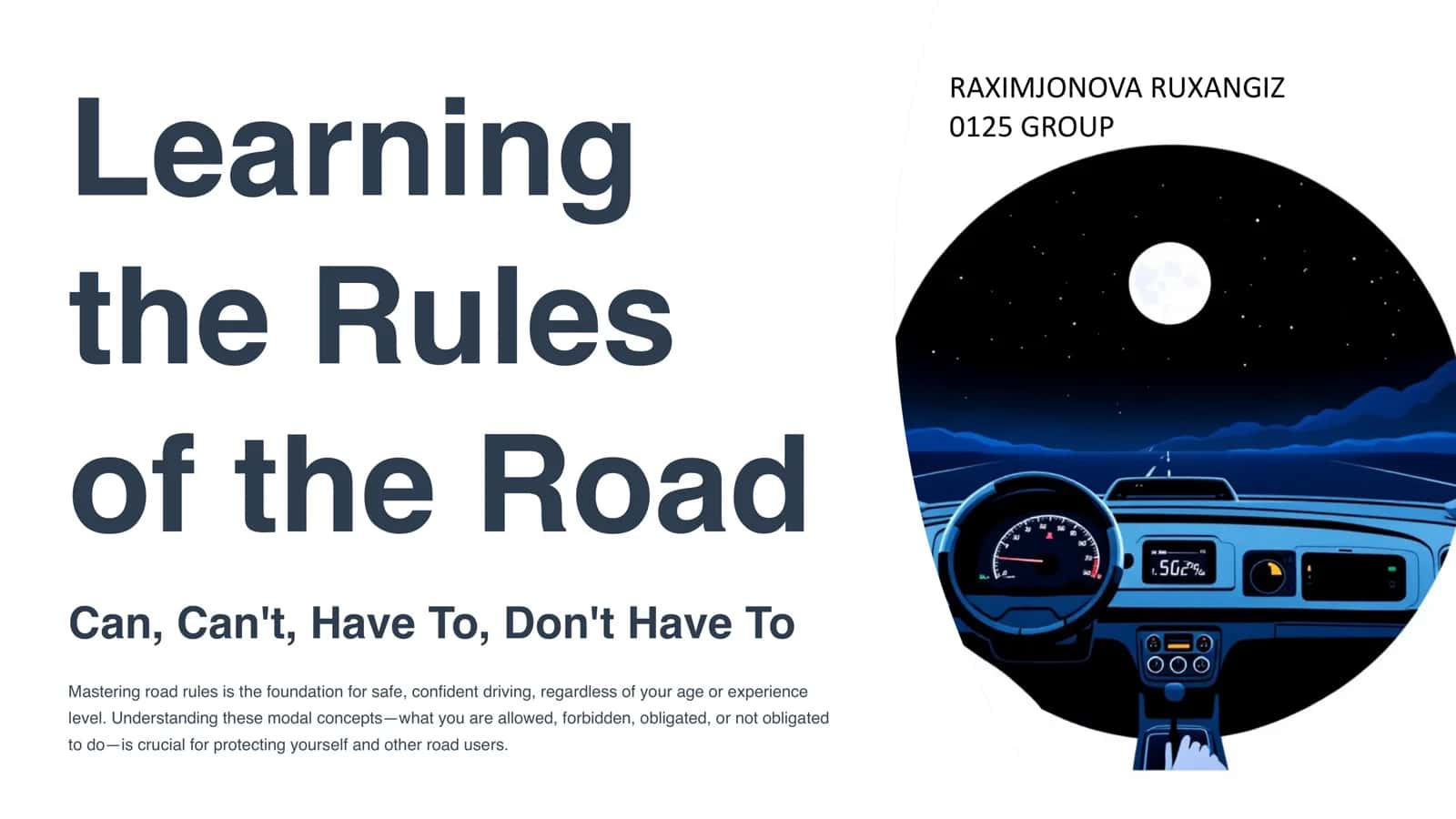 Learning the Rules of the Road