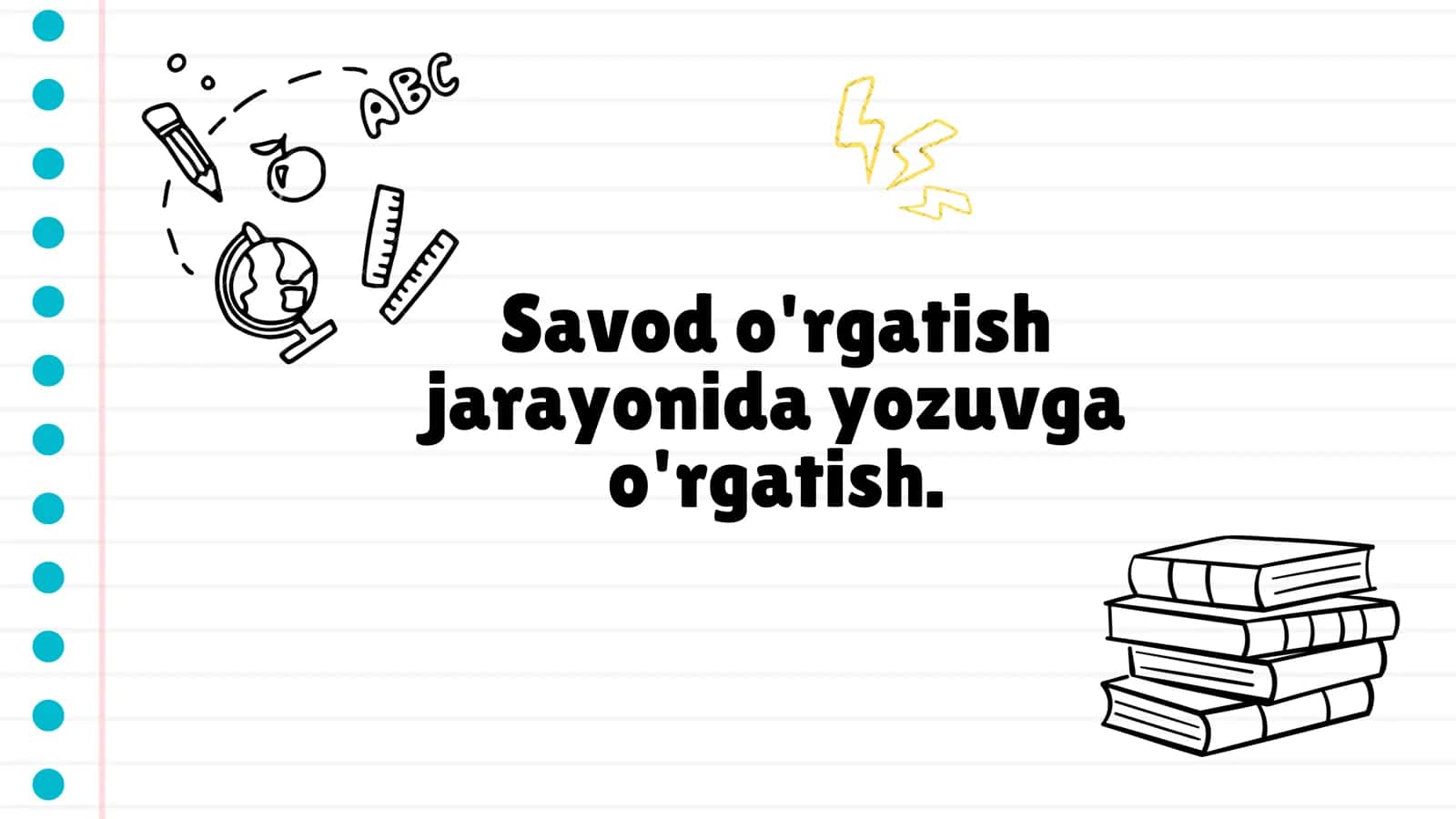 Savod o'rgatish