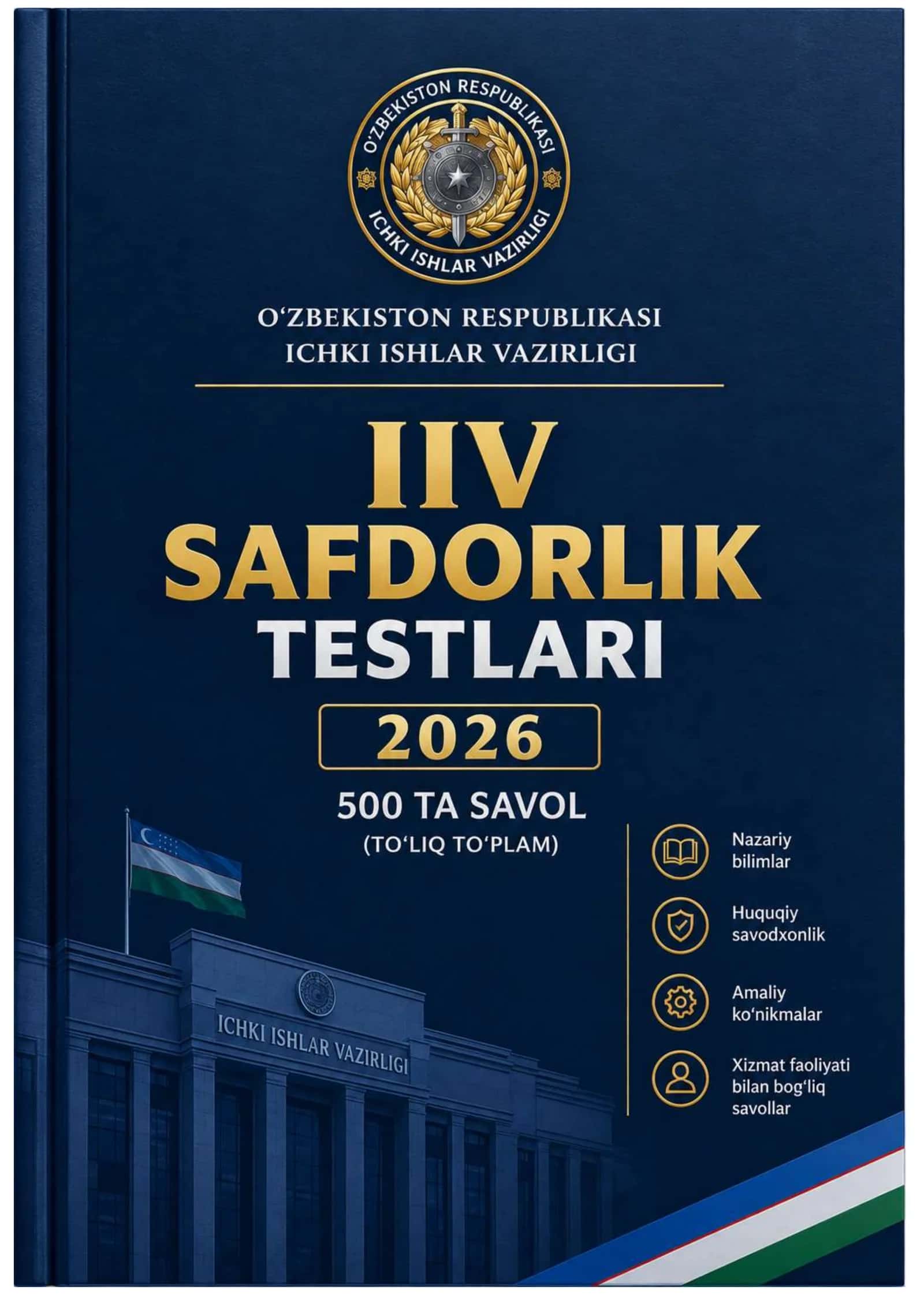 IIV SAFDORLIK TESTLARI 2026 YIL  YANGILANGAN (25.09.2026)
