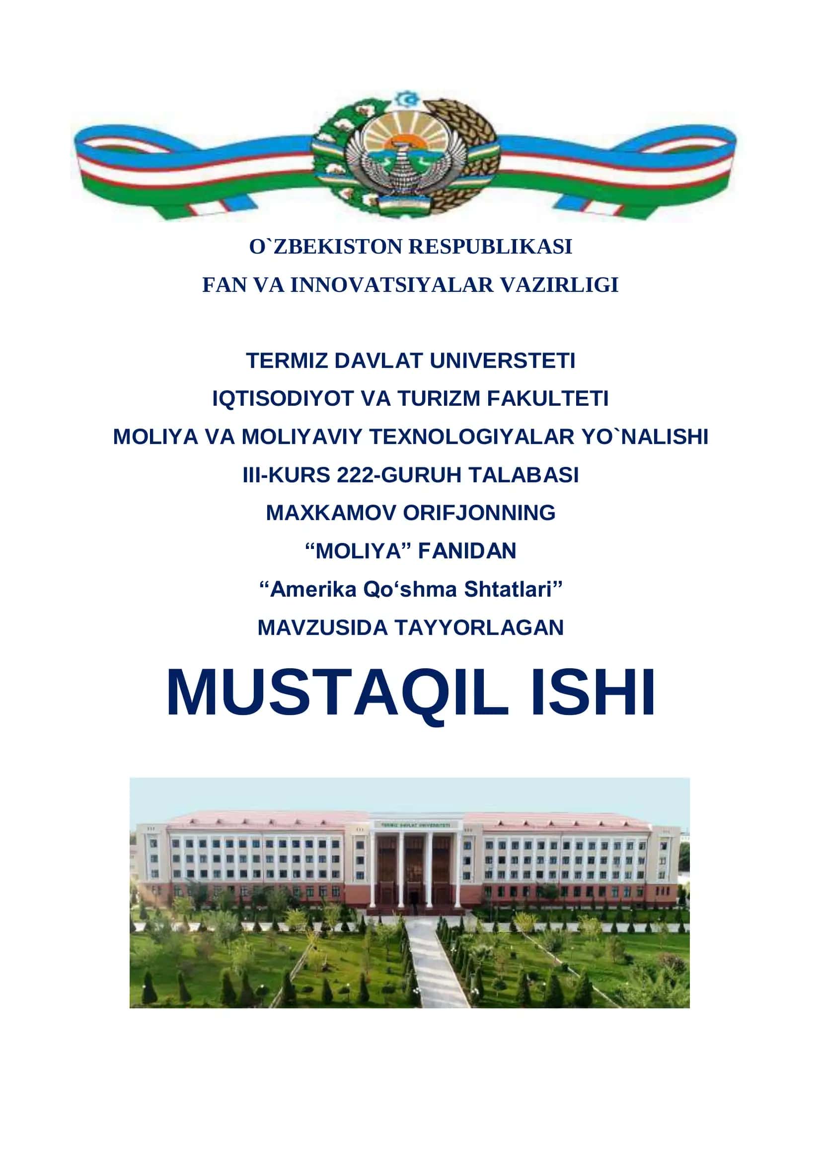 Amerika Qoʻshma Shtatlari