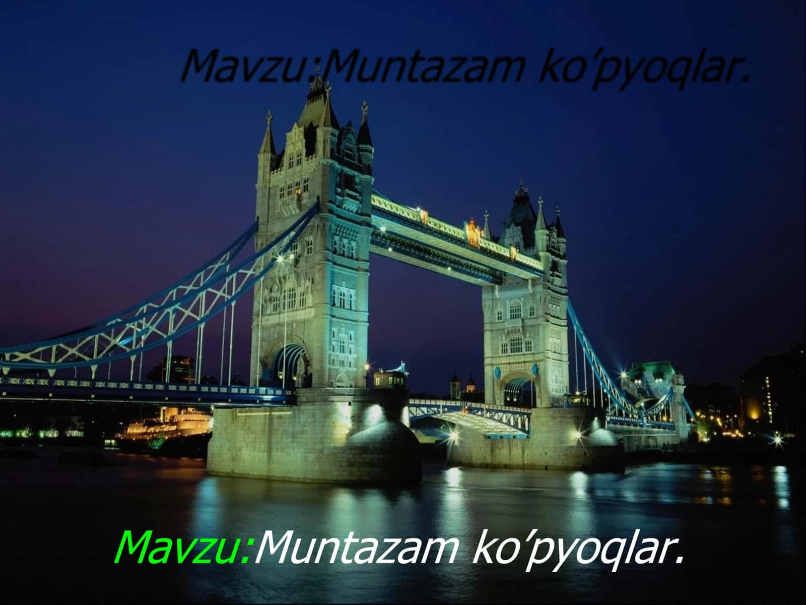 muntazam ko‘pyoqlar haqida ma'lumot