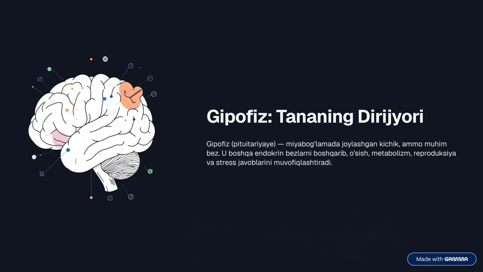 Gipofiz: Tananing Dirijyori