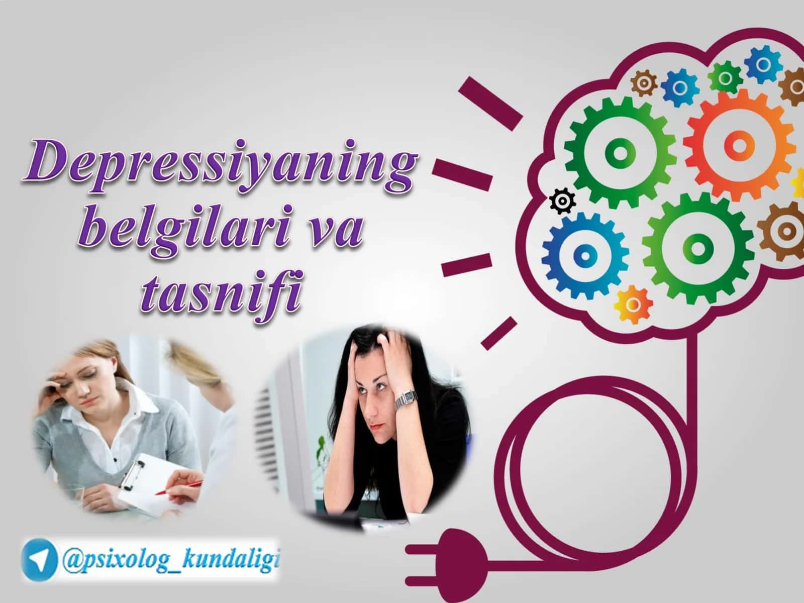 Depressiya diagnozini qo’yish