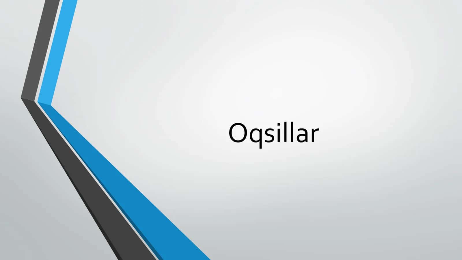 Oqsillar