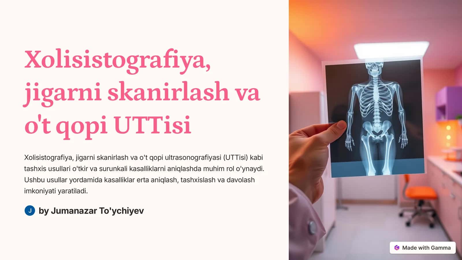 Xolisistografiya