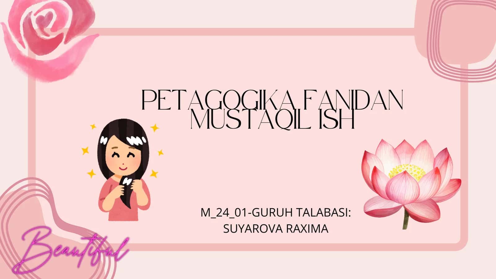 PETAGOGIKA FANIDAN