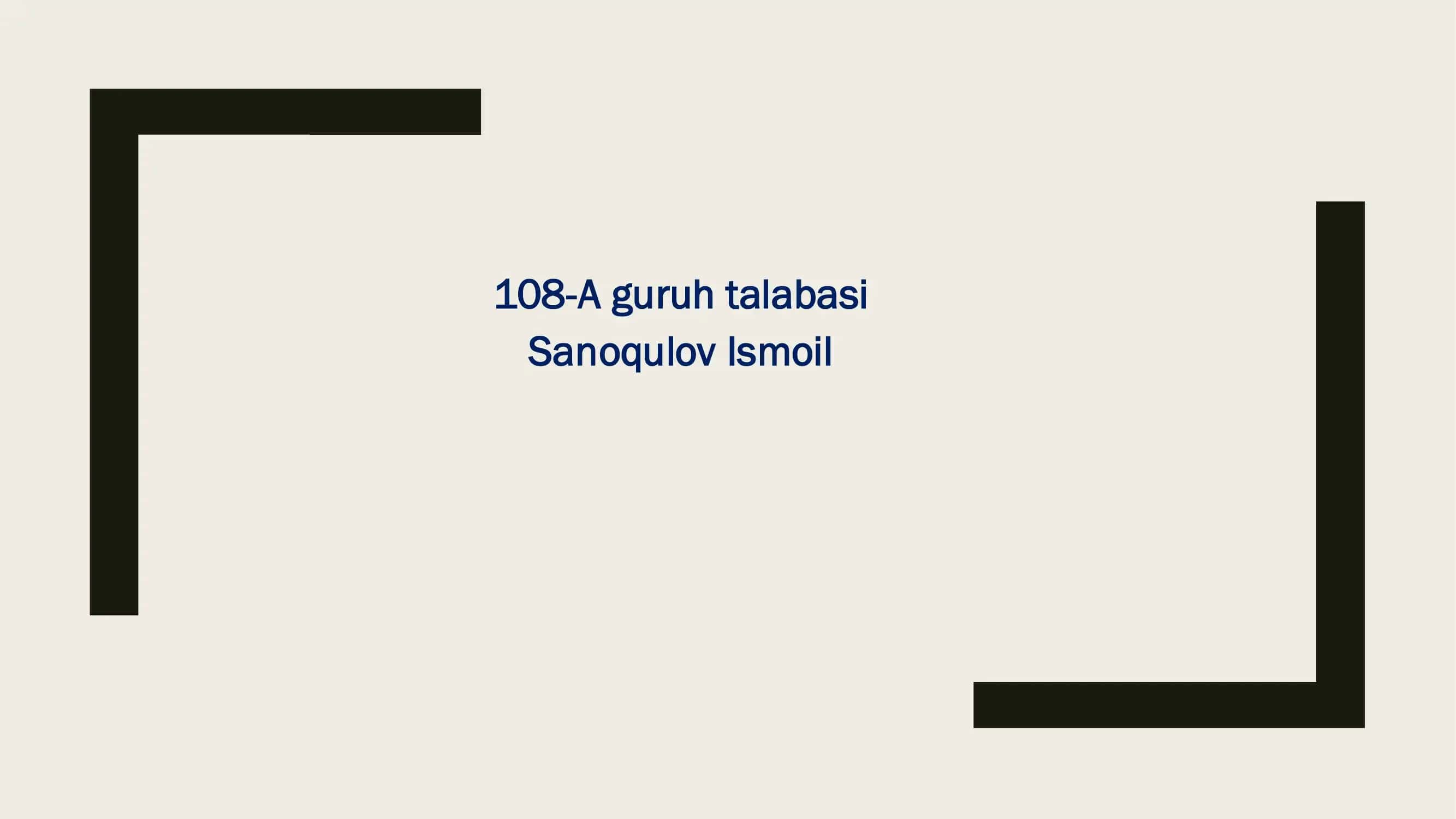 108-A guruh talabasi