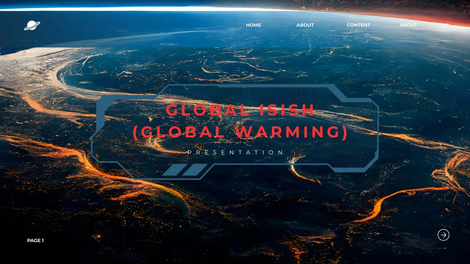 Global isish taqdimoti 10 slayd PPT