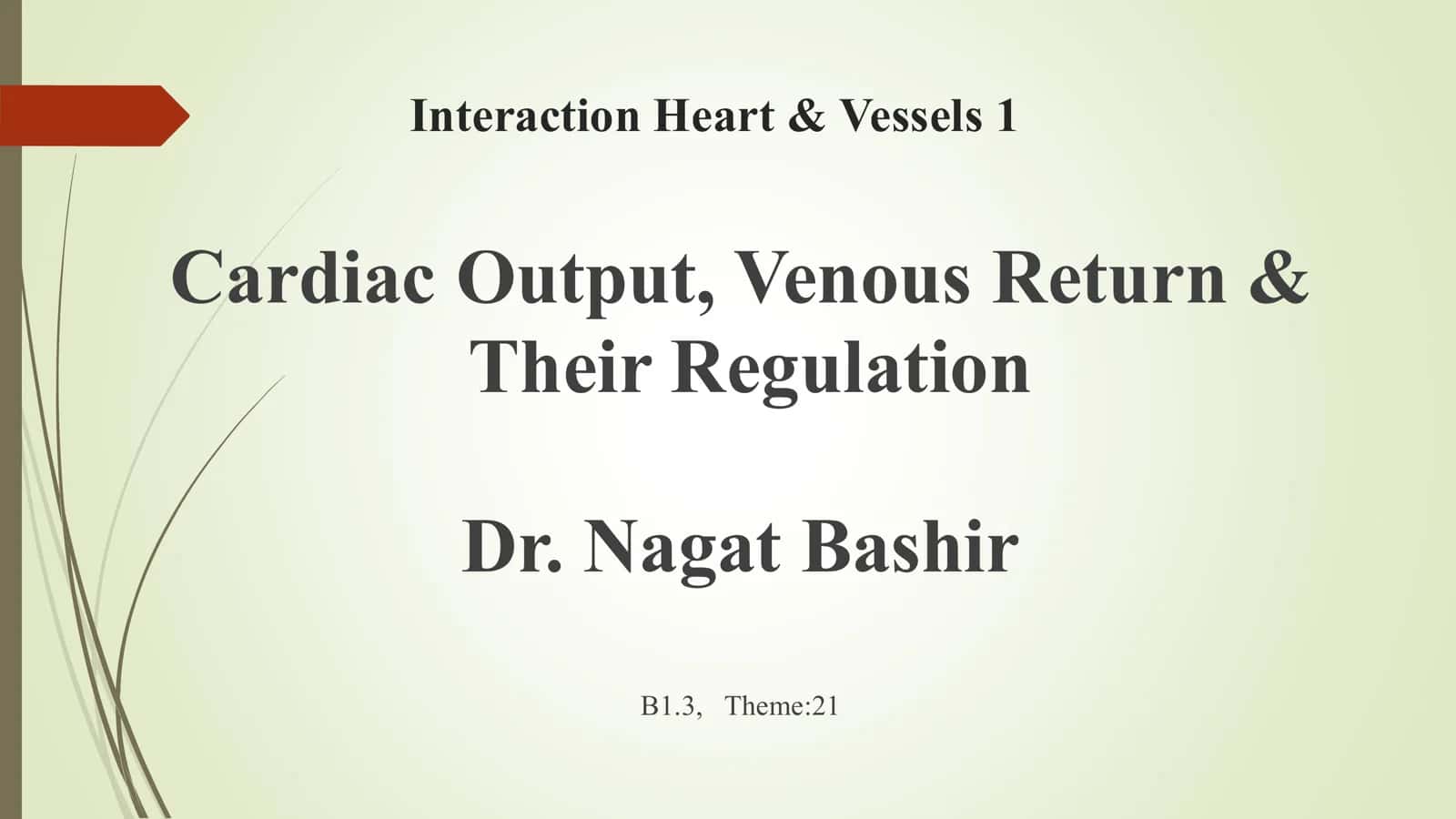Interaction Heart & Vessels 1