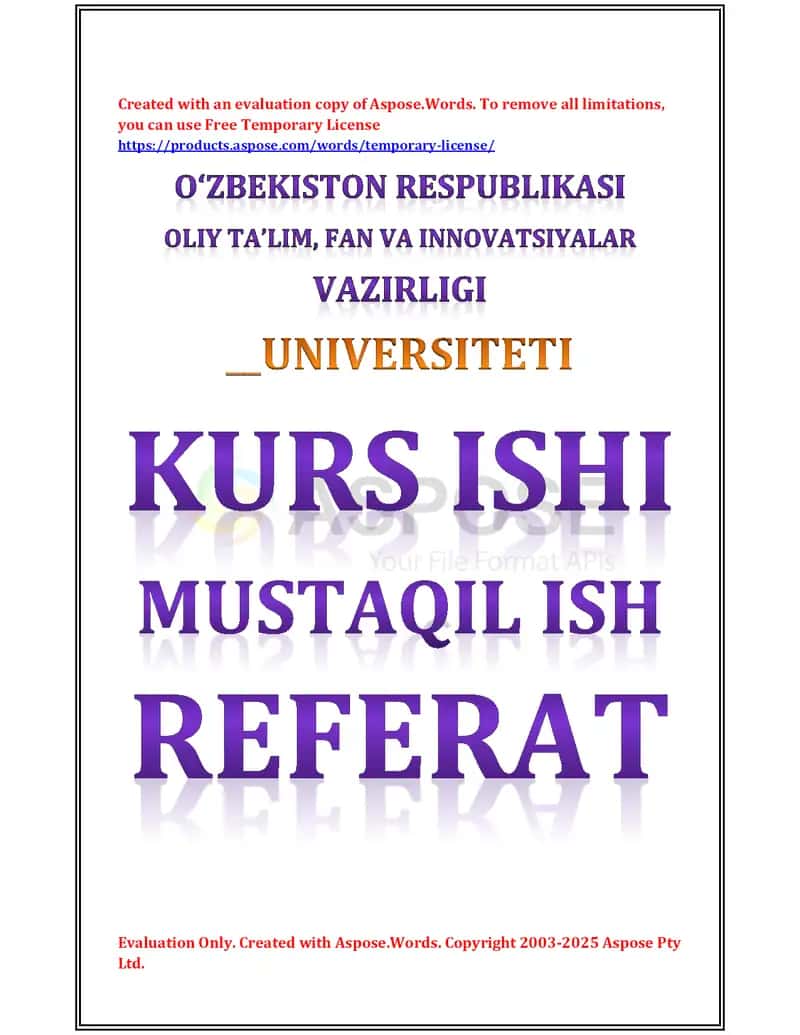 A. Temur va Temuriylar davri renessansi