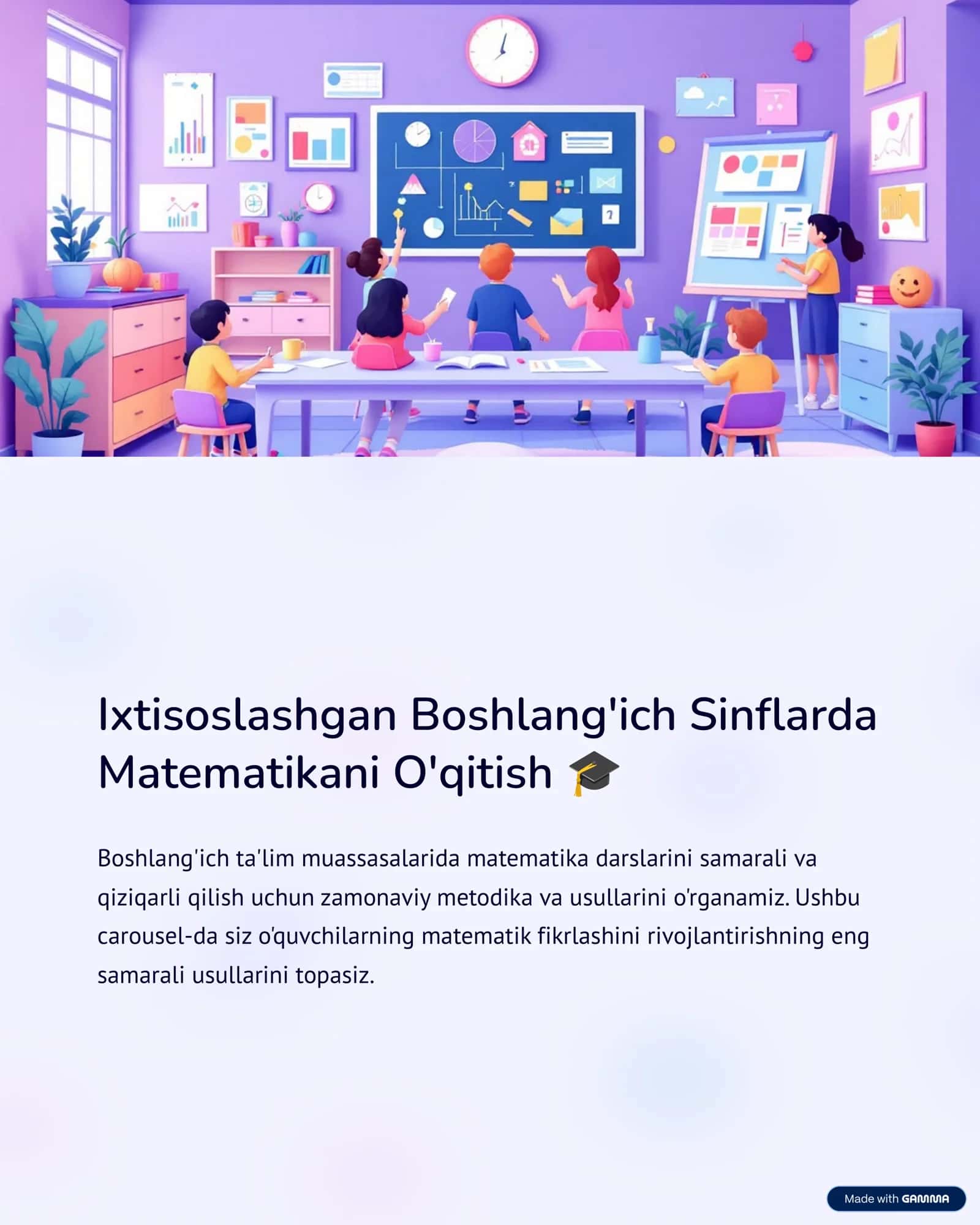 Matematika O'qitish Metodlari