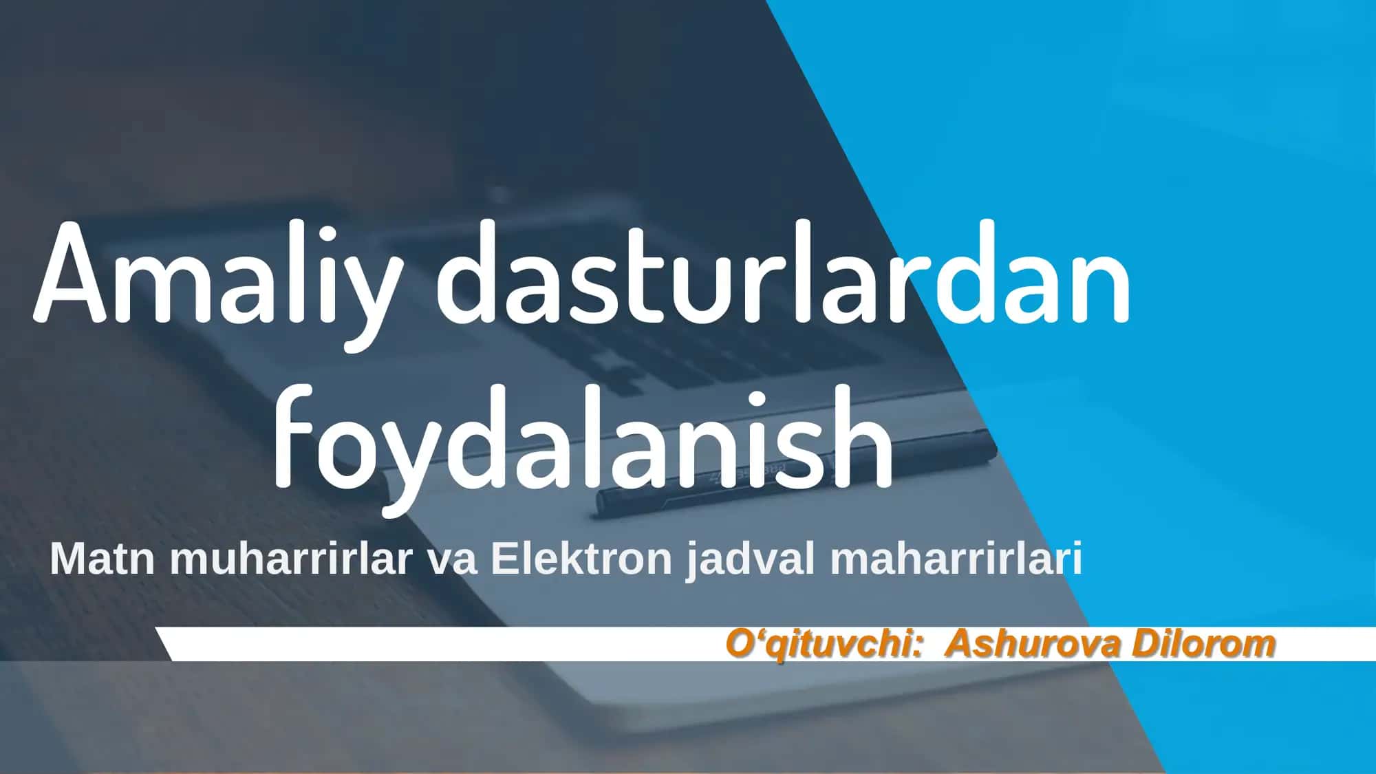 Elektron jadval maharrirlari