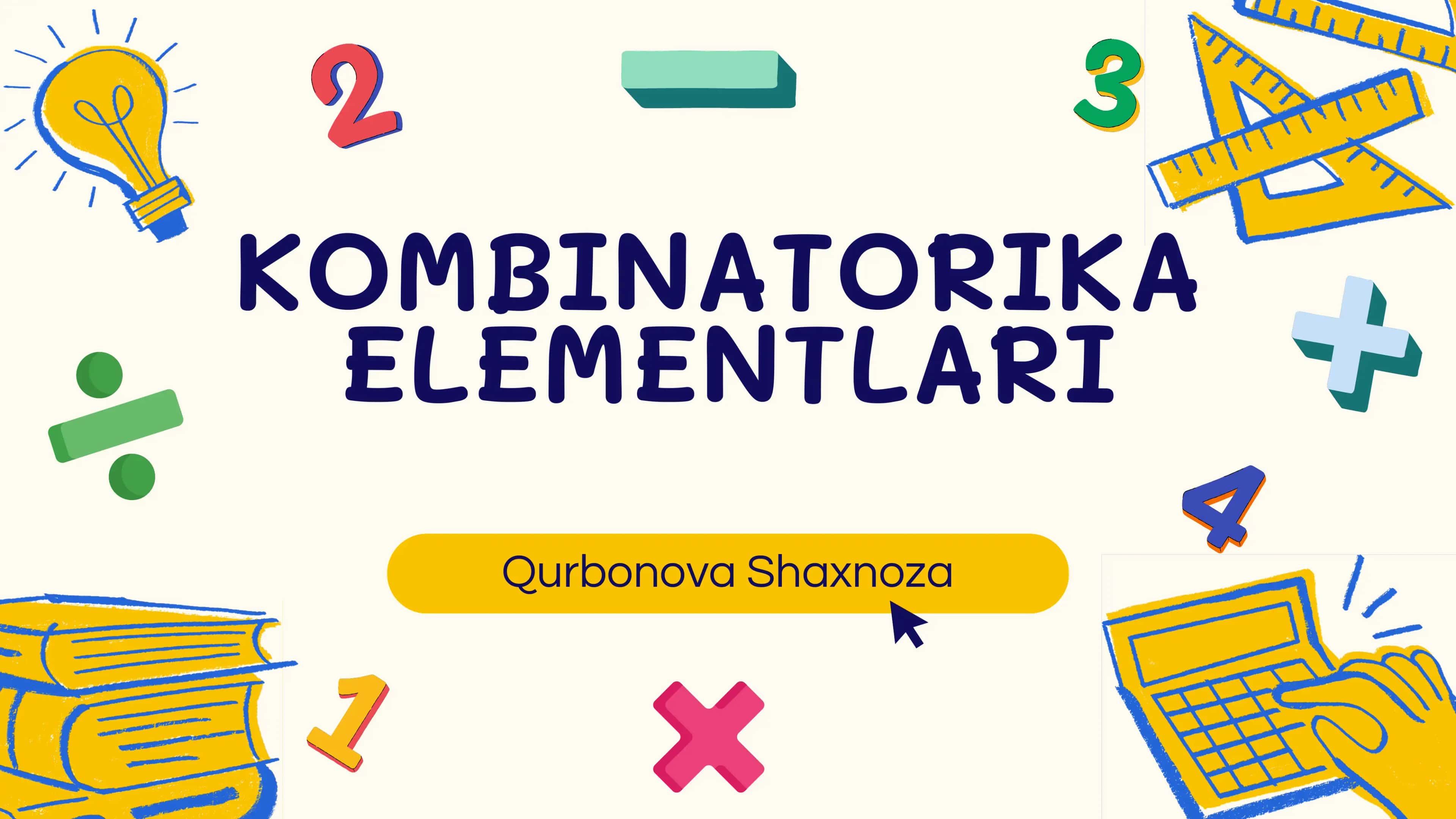 Kombinatorika elementlari