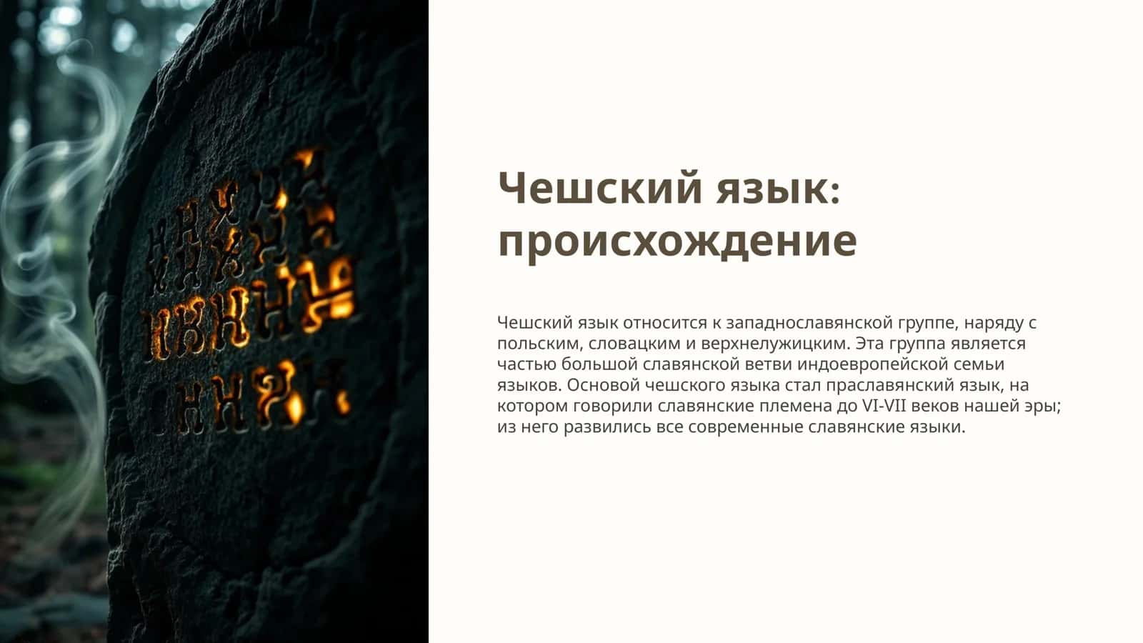 Чешский язык
